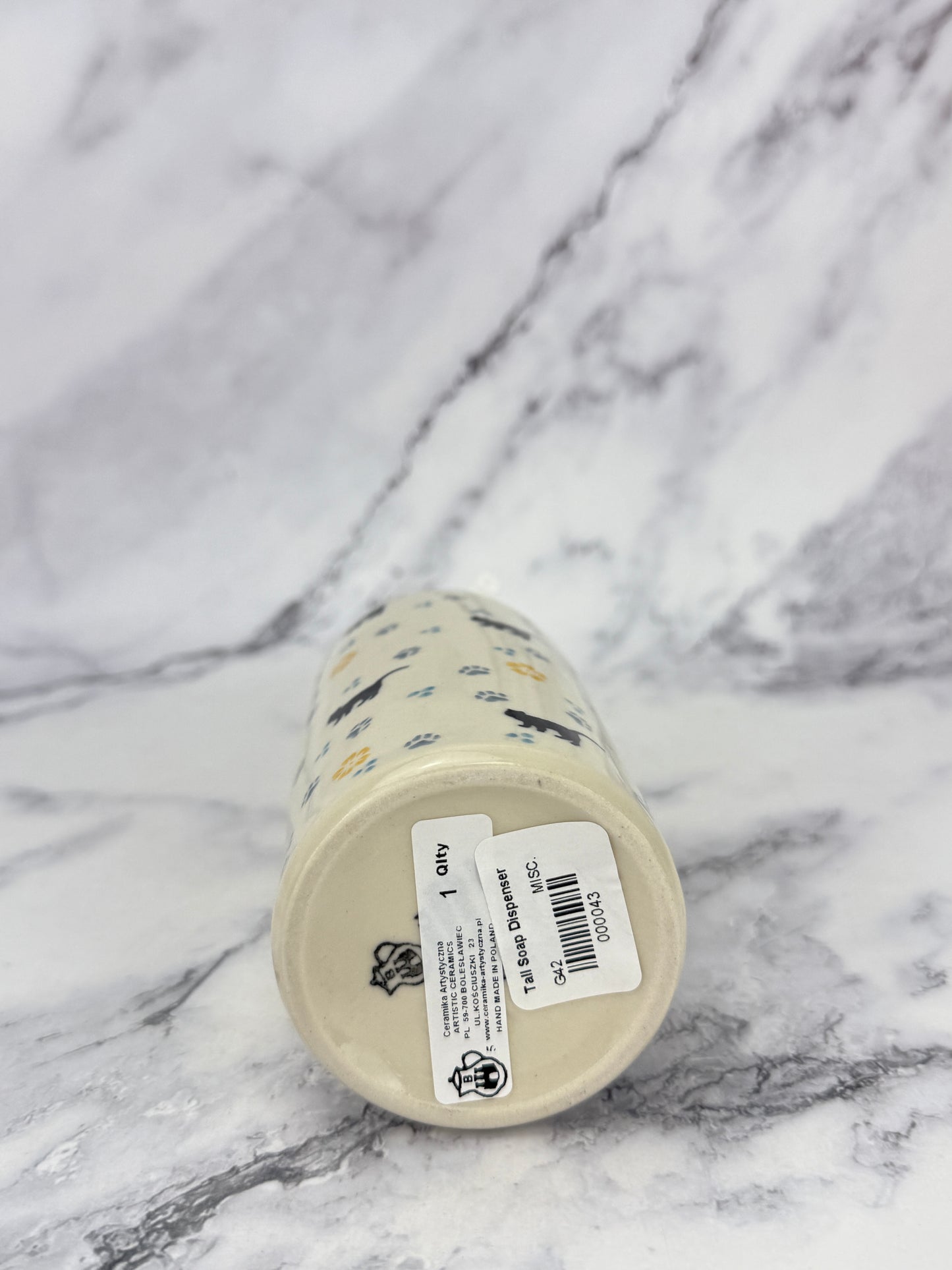 Tall Soap Dispenser - Shape G42 - Pattern 2153