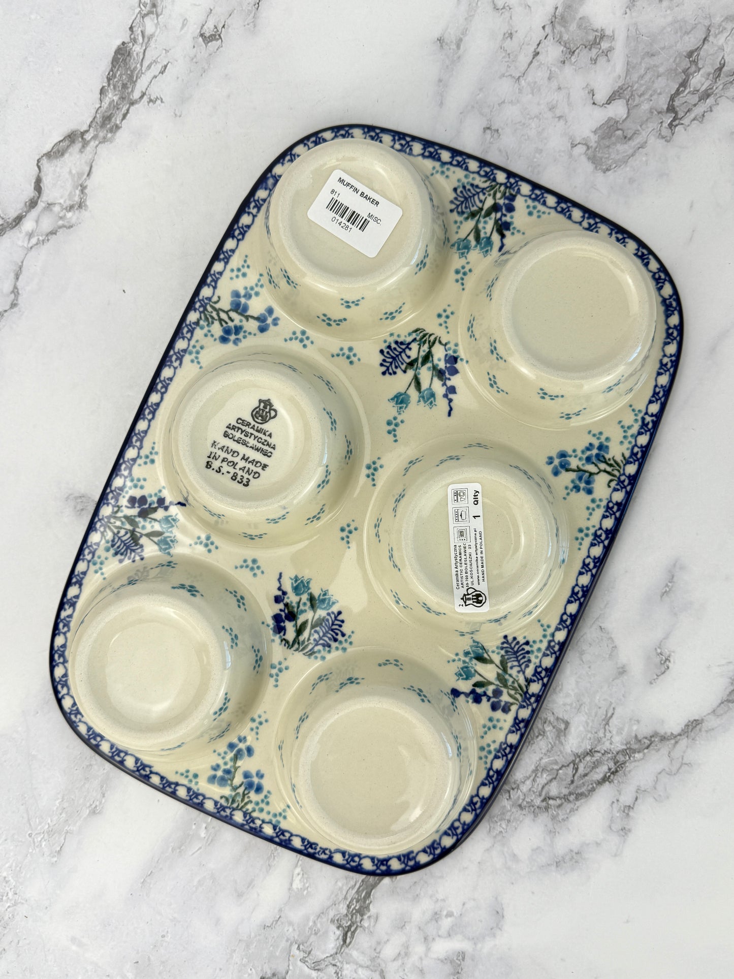 Muffin Baker - Shape 811 - Pattern 2898