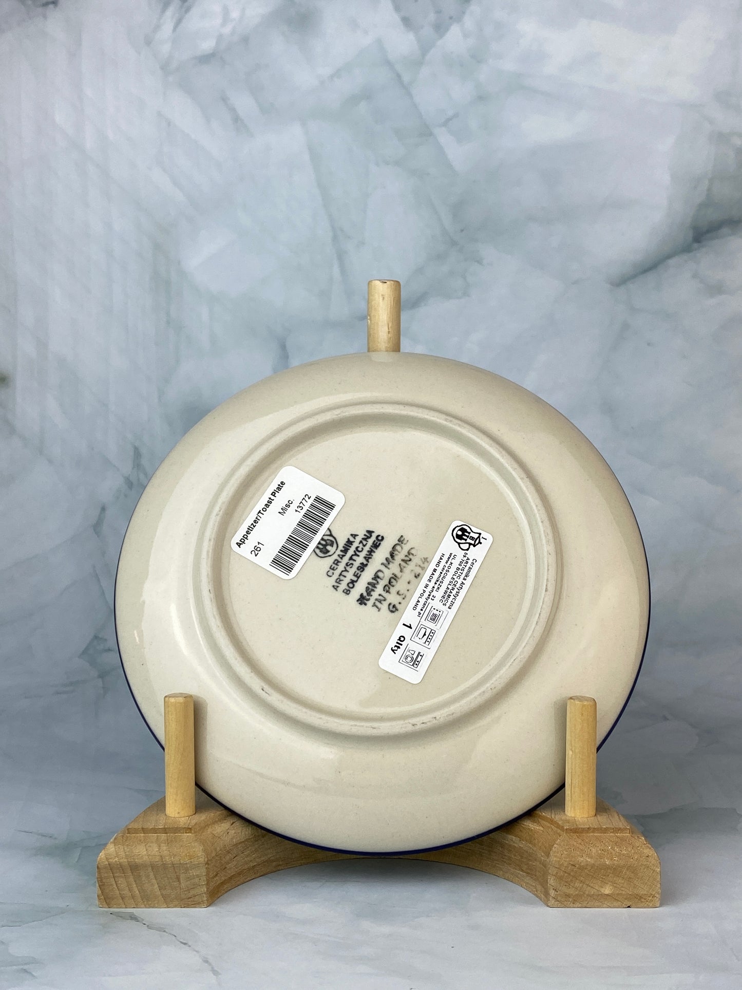 Toast Plate - Shape 261 - Pattern 2822