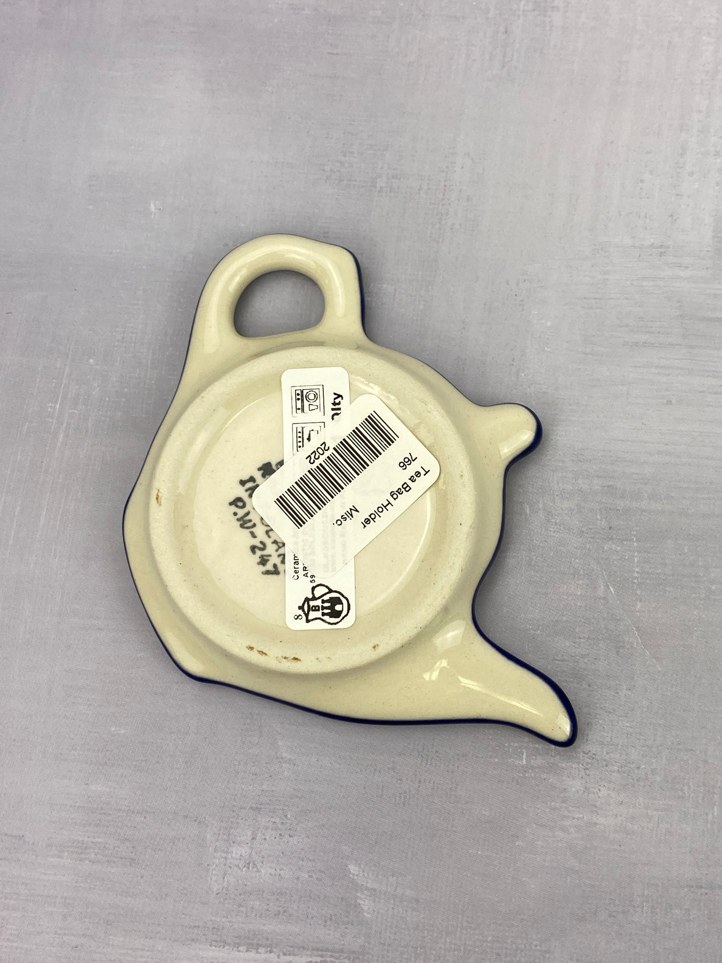 SALE Tea Bag Holder - Shape 766 - Pattern 2878