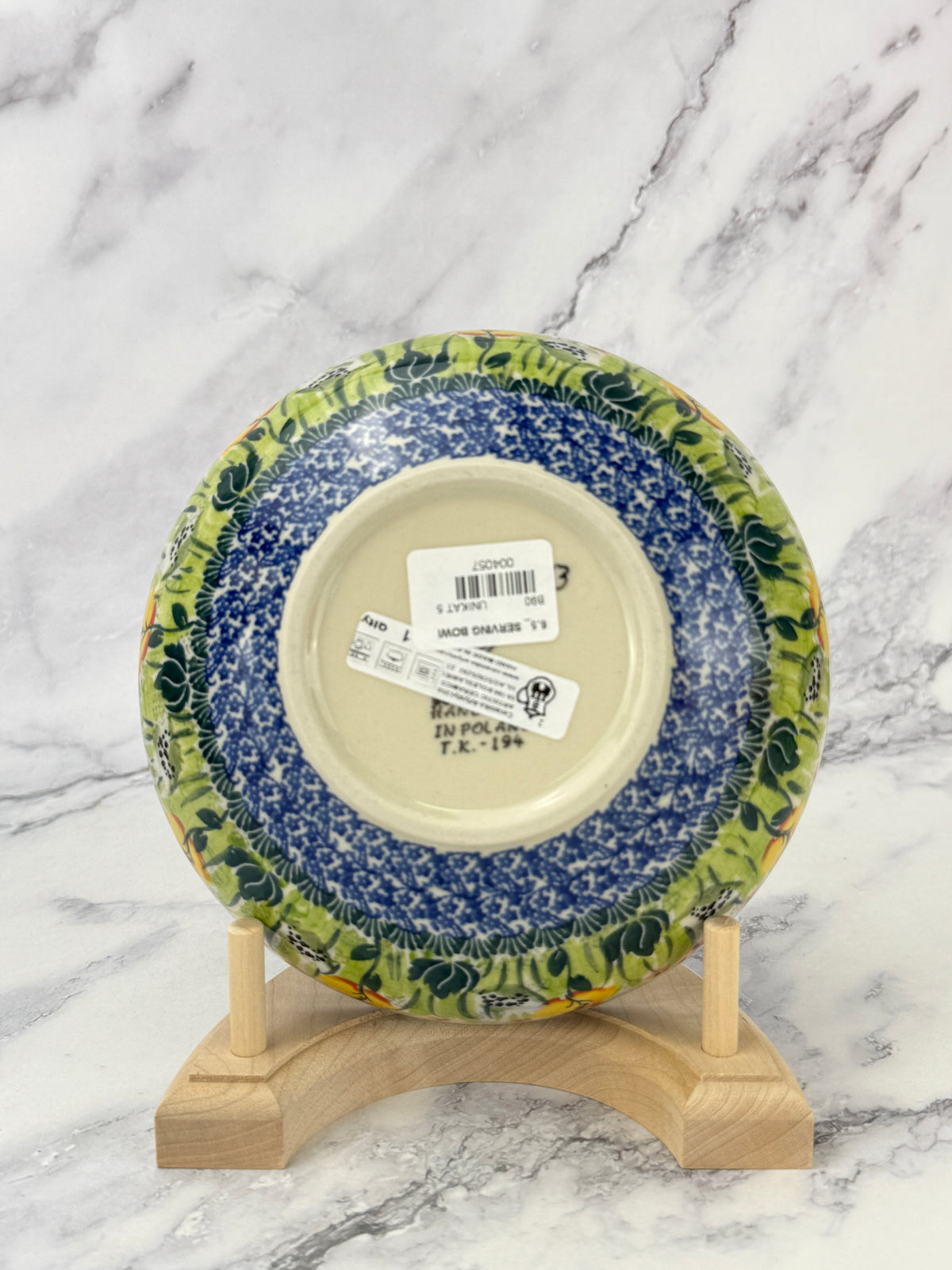 6.5" Unikat Serving Bowl - Shape B90 - Pattern U5273