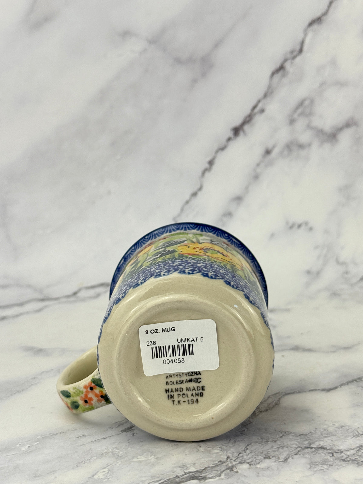 8oz Unikat Straight Mug - Shape 236 - Pattern U5273