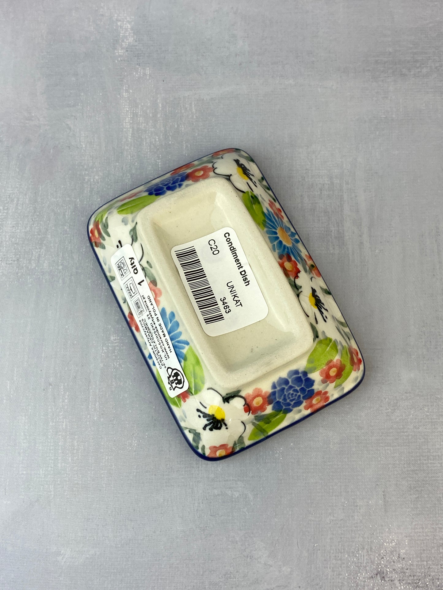 Unikat Rectangular Dish - Shape C20 - Pattern U5158