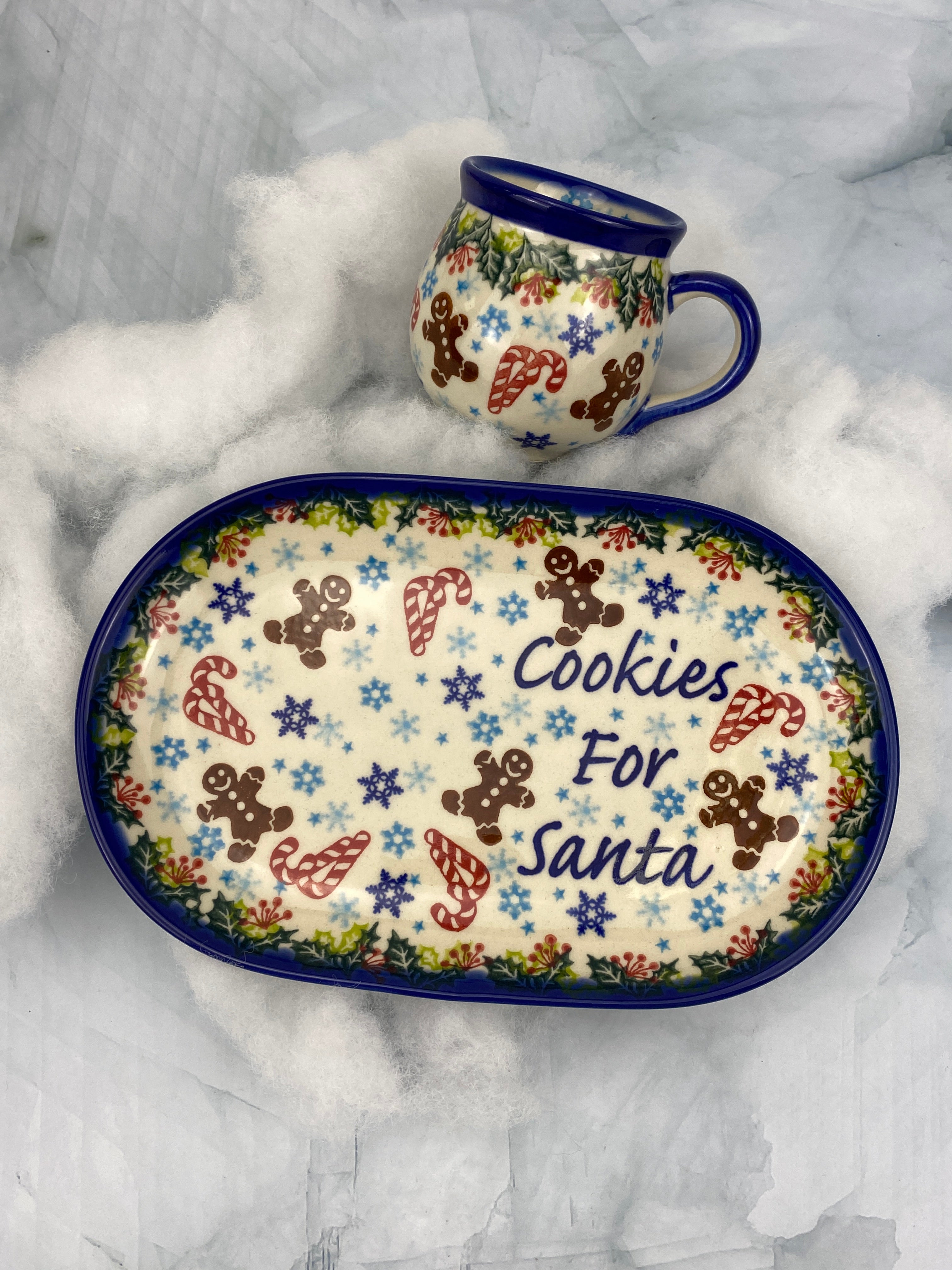 Cookies For Santa Set - Shapes V118/337 – Polish Pottery Westlake