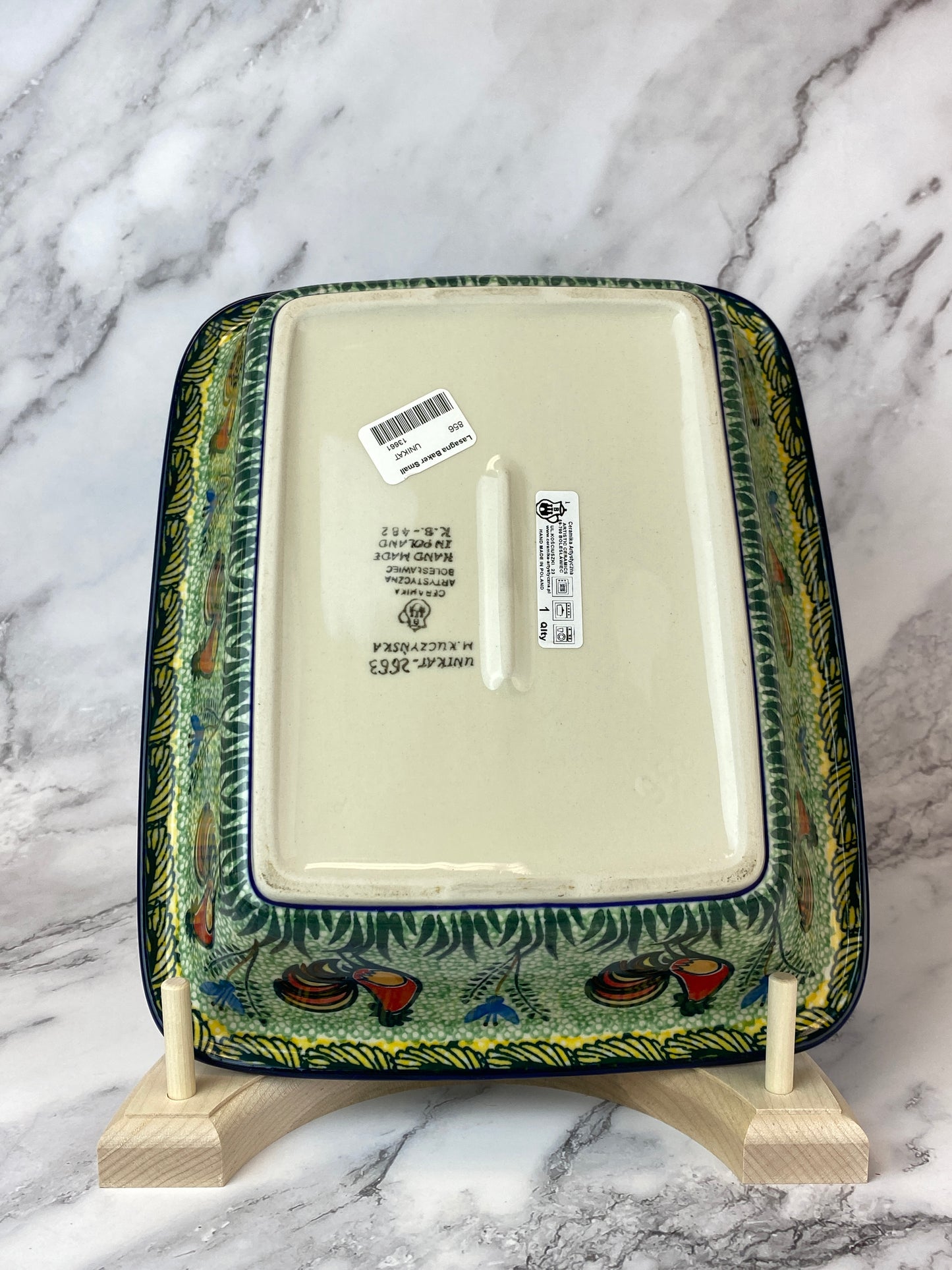 Small Unikat Lasagna Baker - Shape 856 - Pattern U2663
