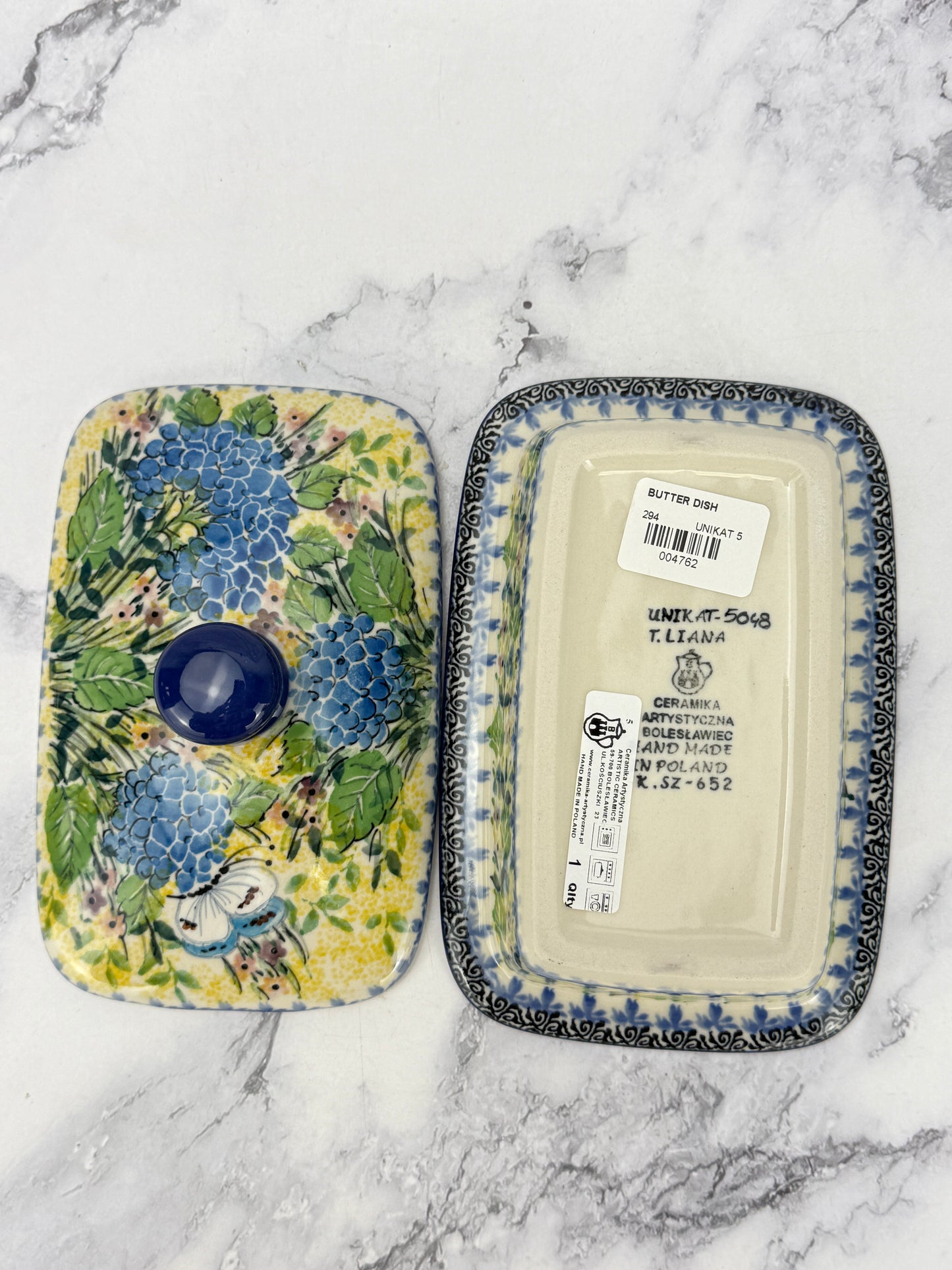 Unikat Butter Dish - Shape 294 - Pattern U5048