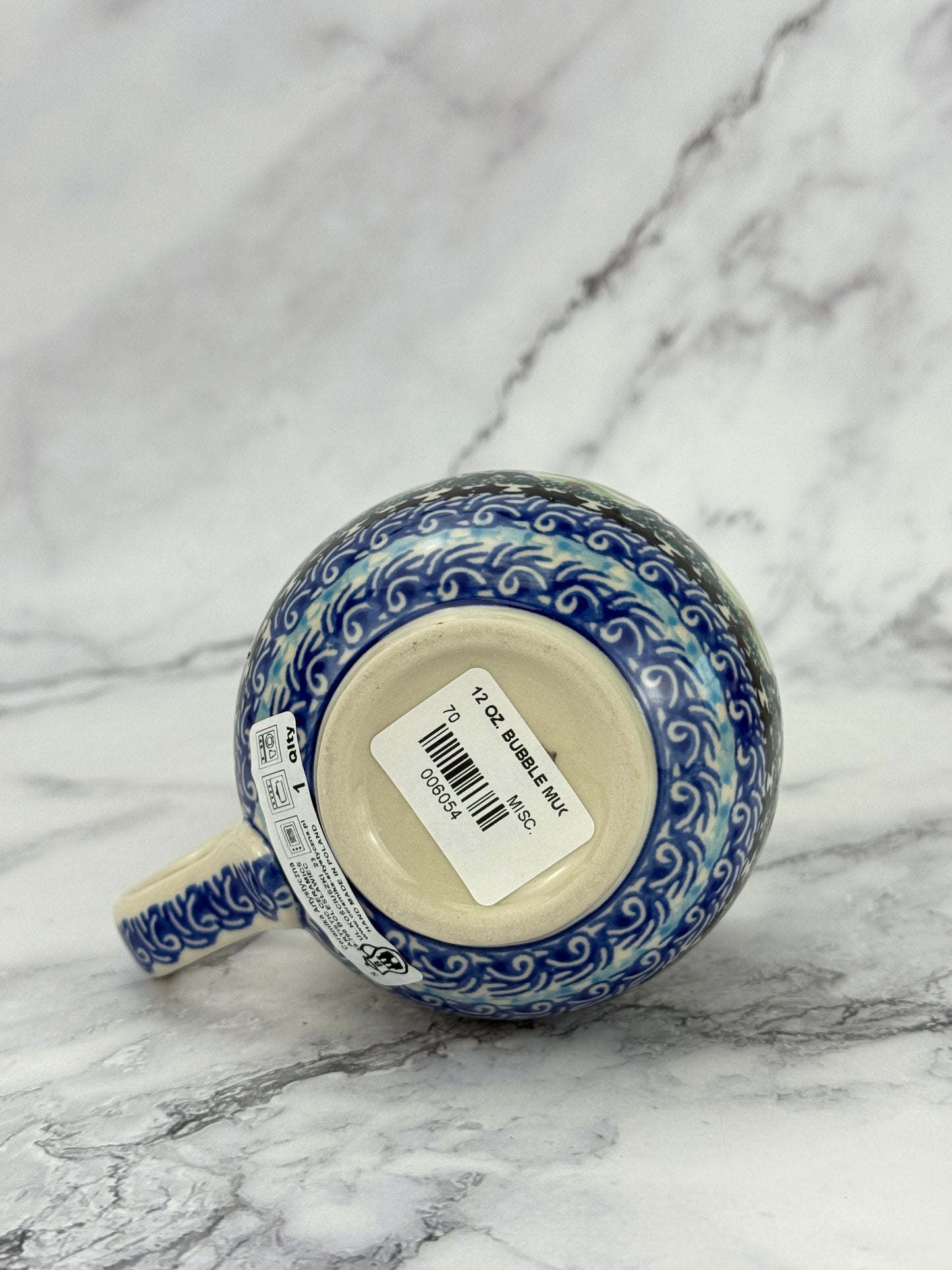 12oz Ladies' Bubble Mug - Shape 70 - Pattern 1284