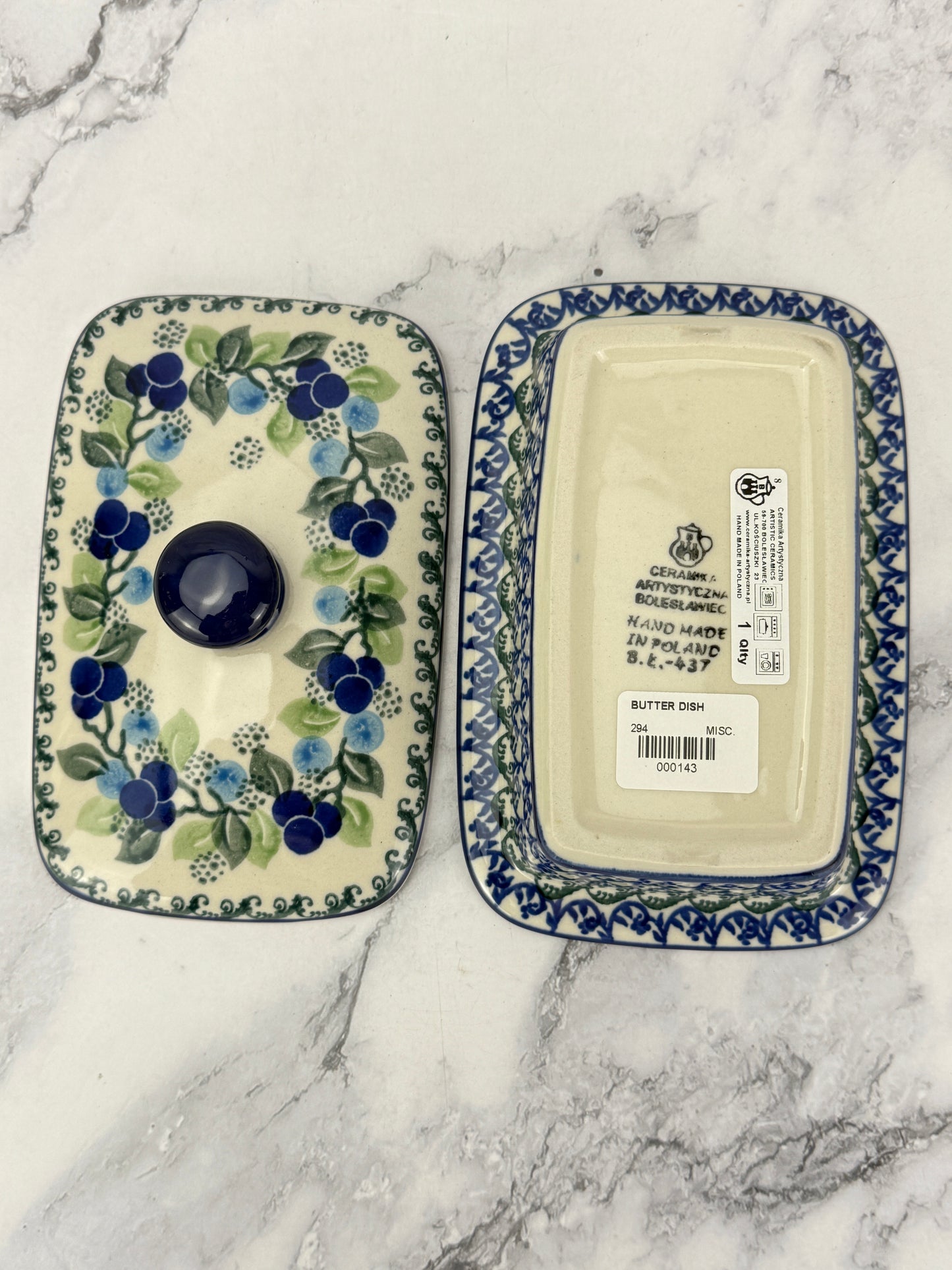 Butter Dish - Shape 294 - Pattern 1416
