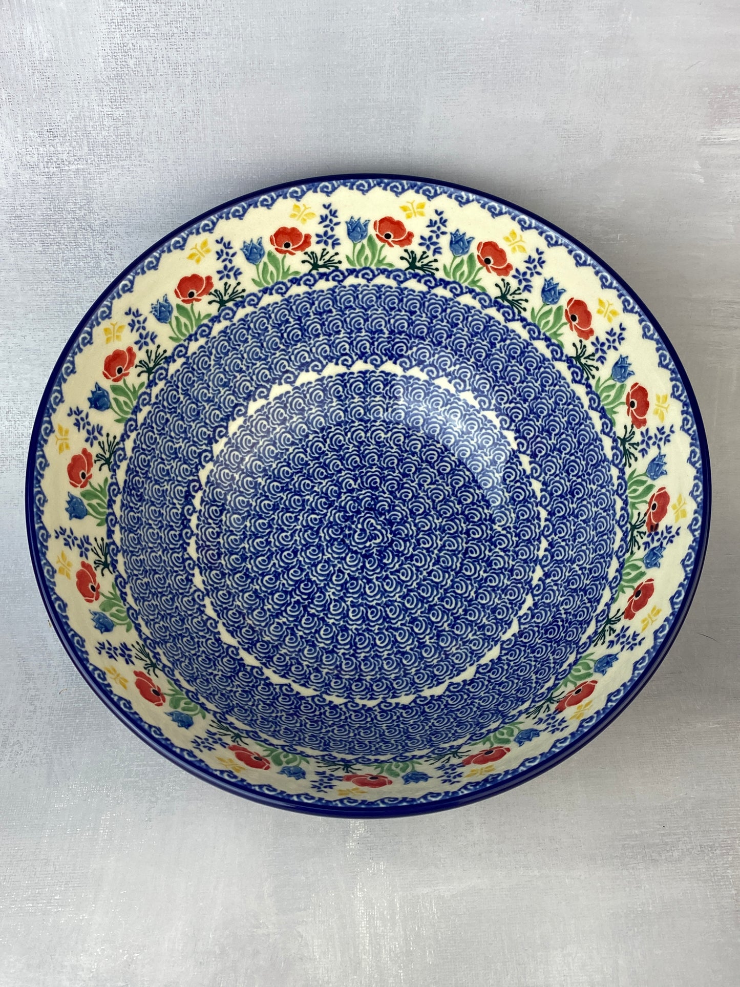 9" Medium Kitchen Bowl - Shape 56 - Pattern 3218
