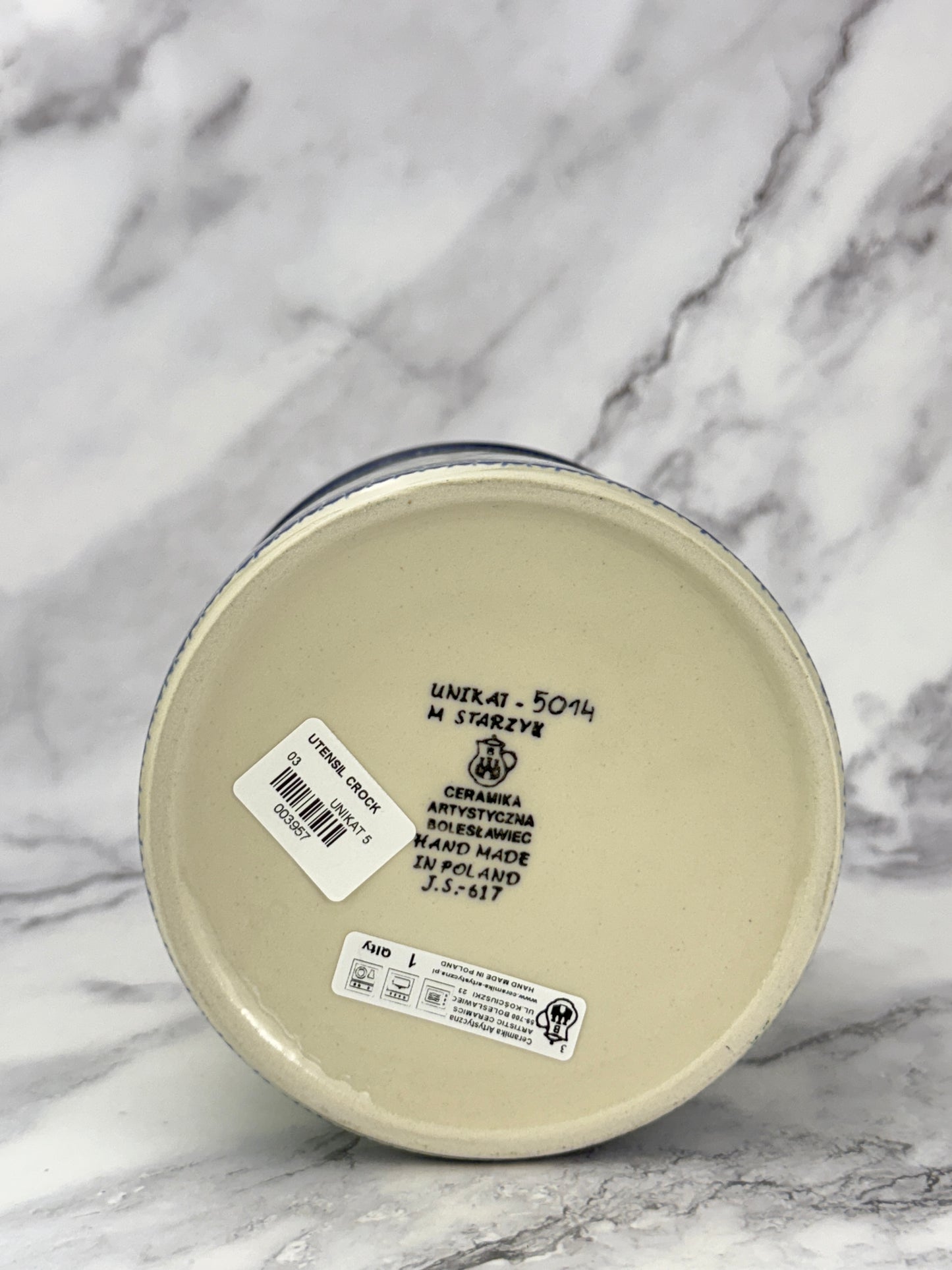 Unikat Utensil Crock - Shape 03 - Pattern U5014