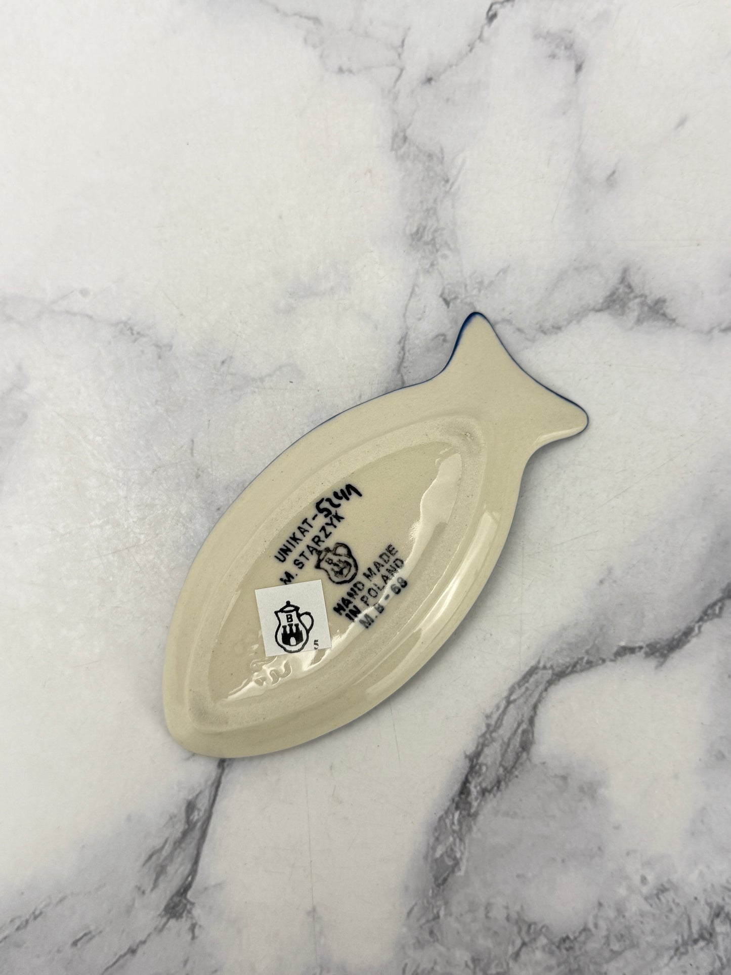 Mini Unikat Fish Dish - Shape E28 - Pattern U5241