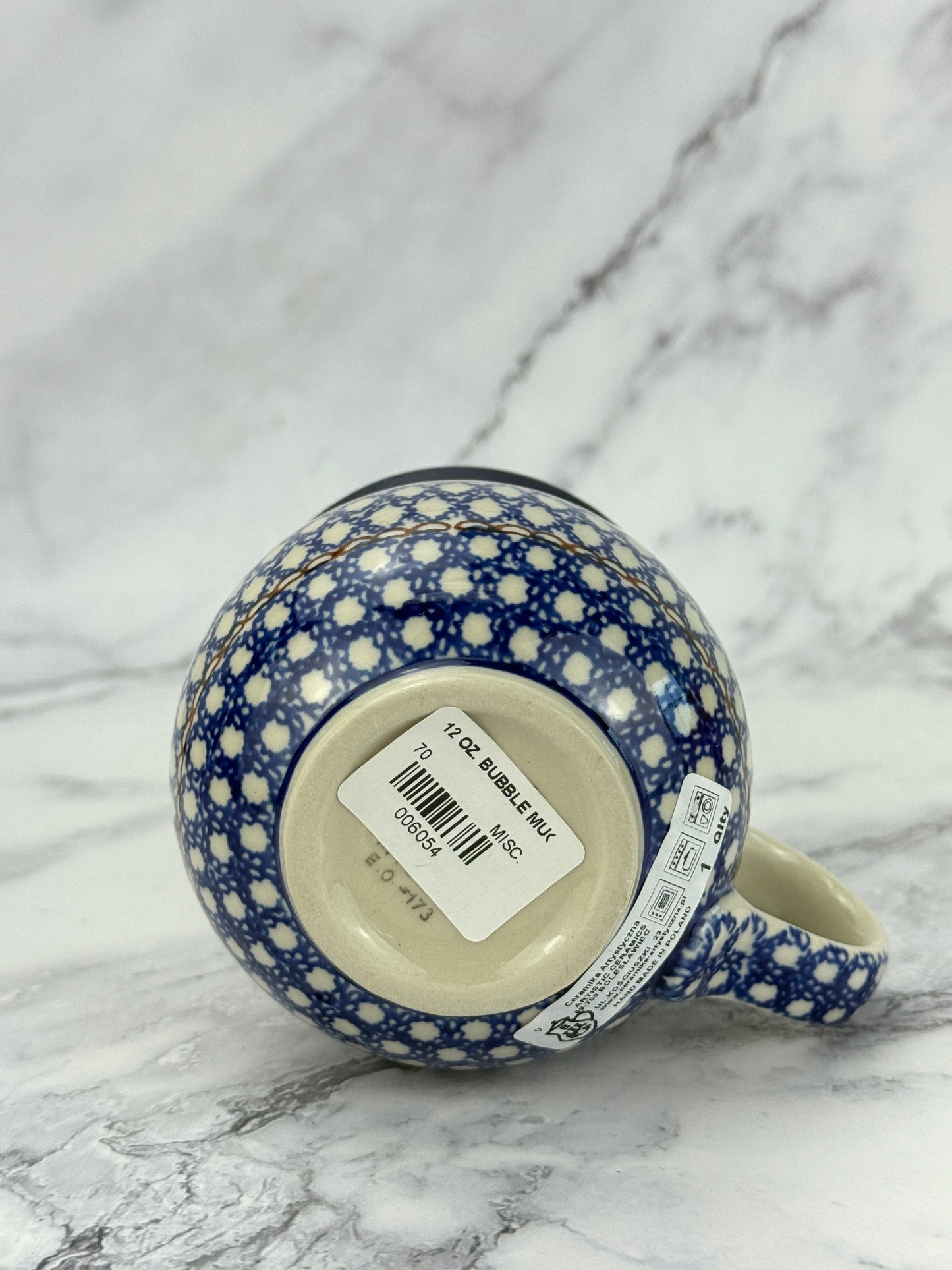 SALE 12oz Ladies' Bubble Mug - Shape 70 - Pattern 340