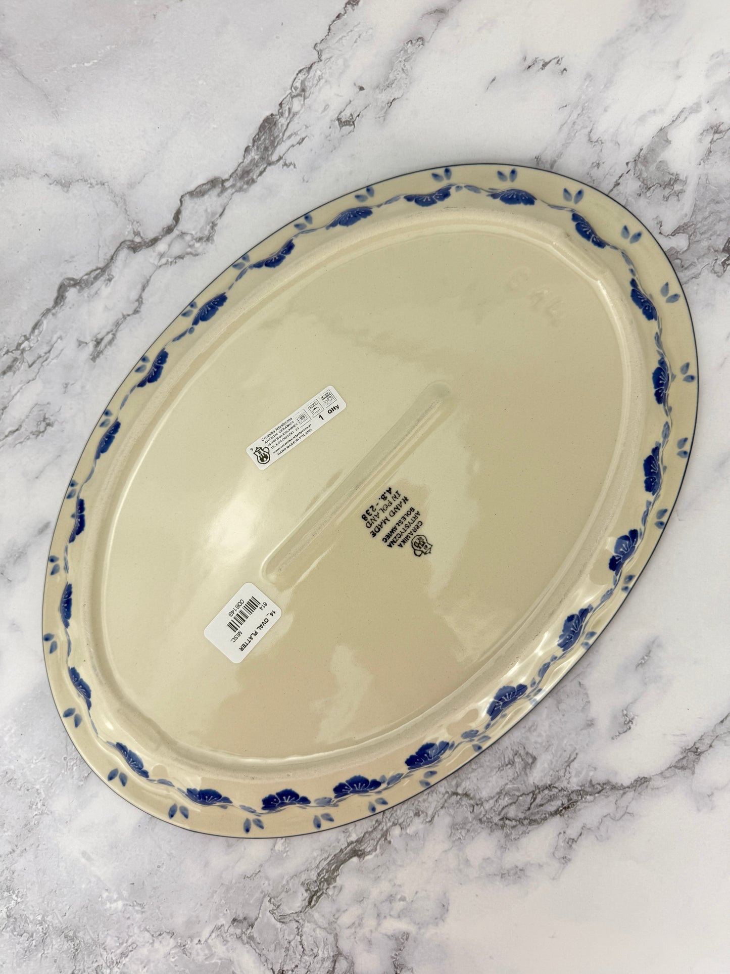 Oval Platter - Shape 614 - Pattern 3428