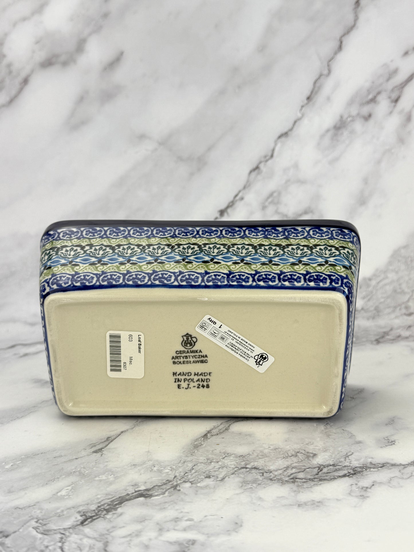 Loaf Baker - Shape 603 - Pattern 1858