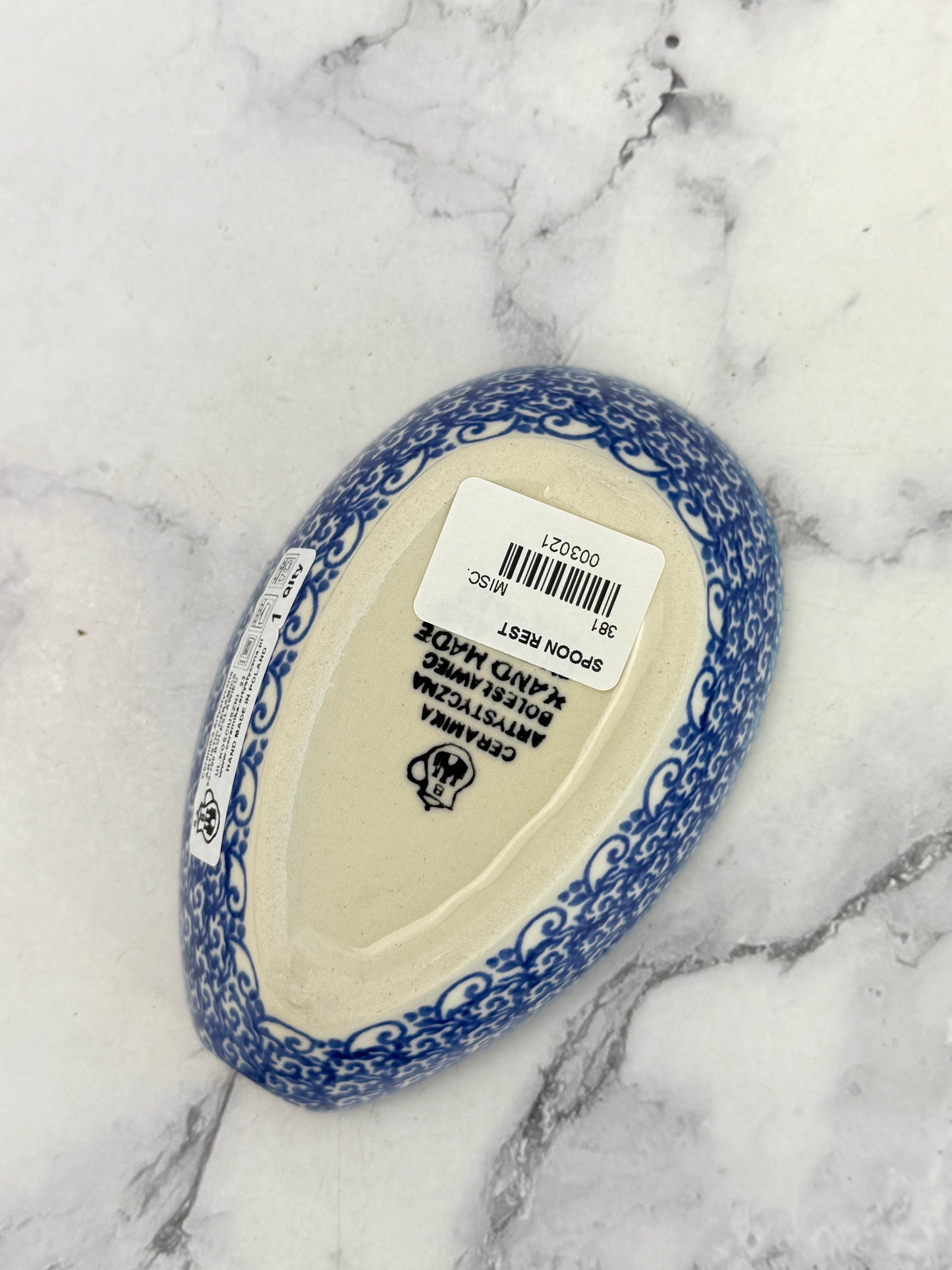 Spoon Rest - Shape 381 - Pattern 2668
