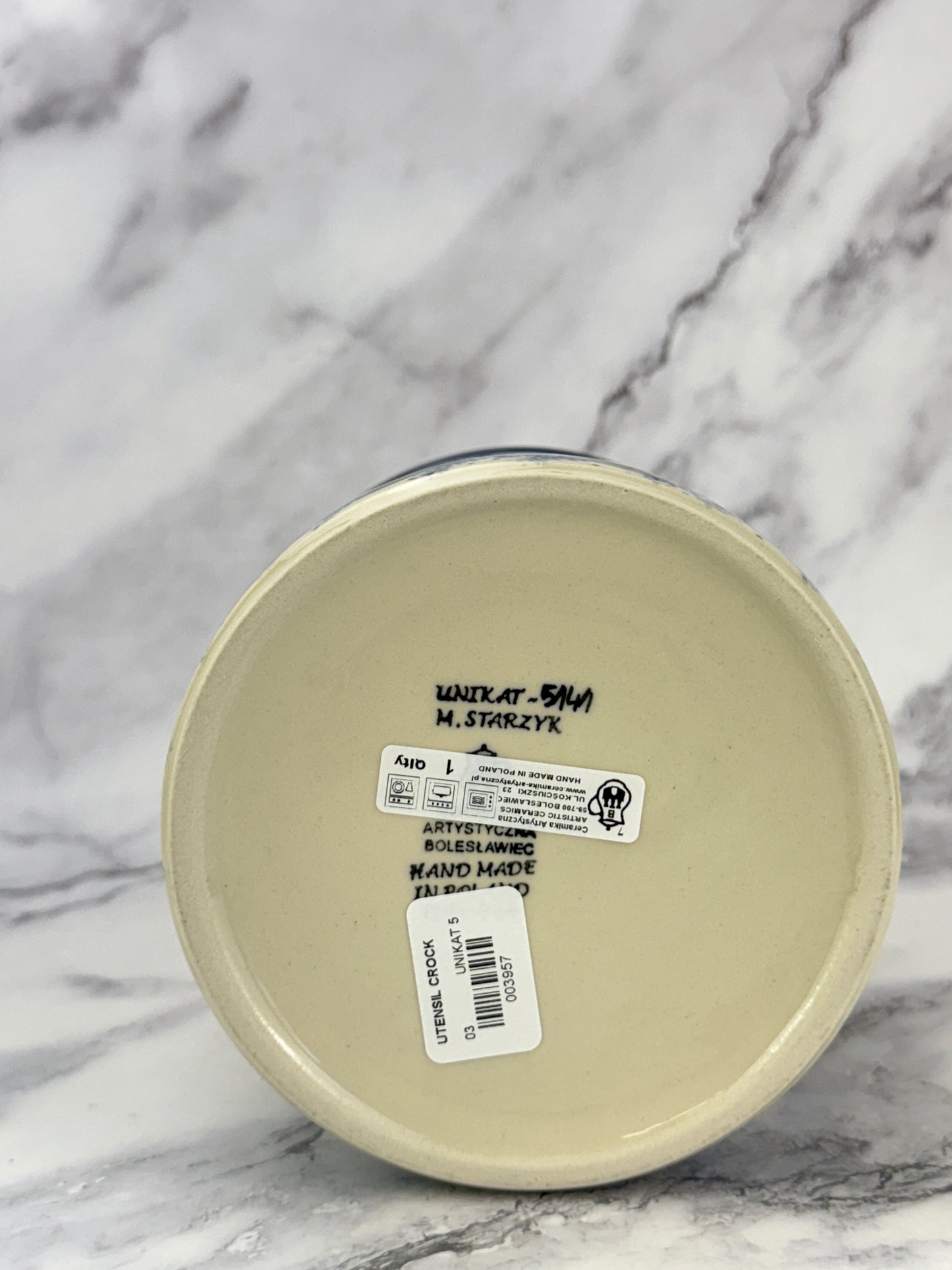 Unikat Utensil Crock - Shape 03 - Pattern U5141