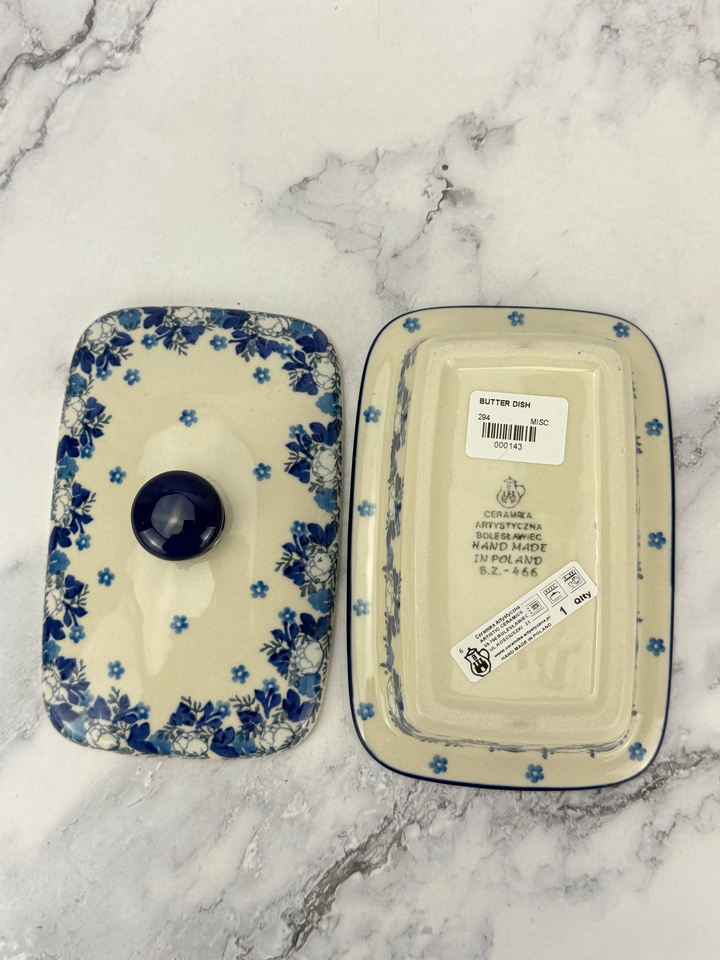 Butter Dish - Shape 294 - Pattern 2222