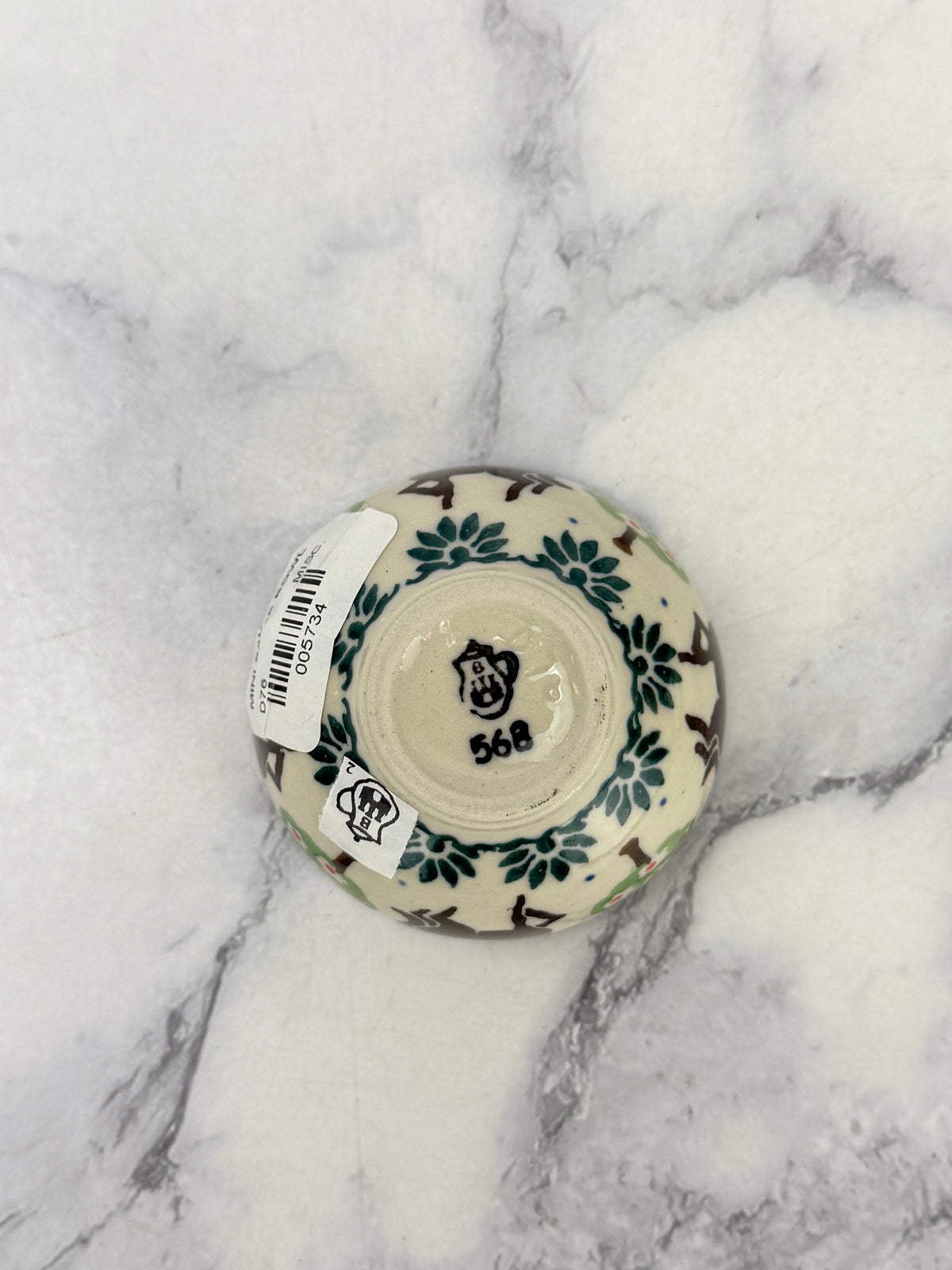 Mini Bowl - Shape D76 - Pattern 2256