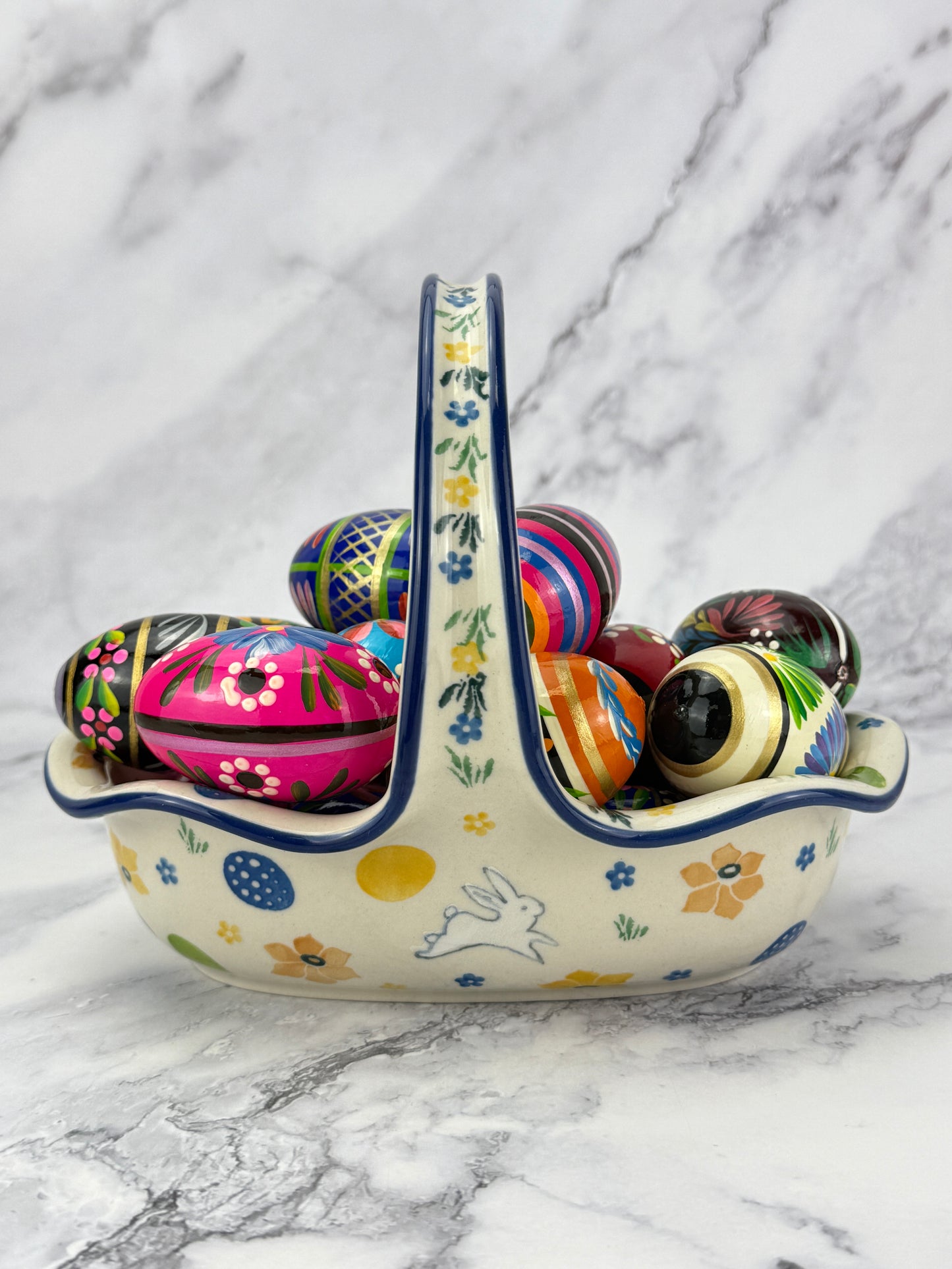 Basket with Handle - Shape A21 - Pattern 3348