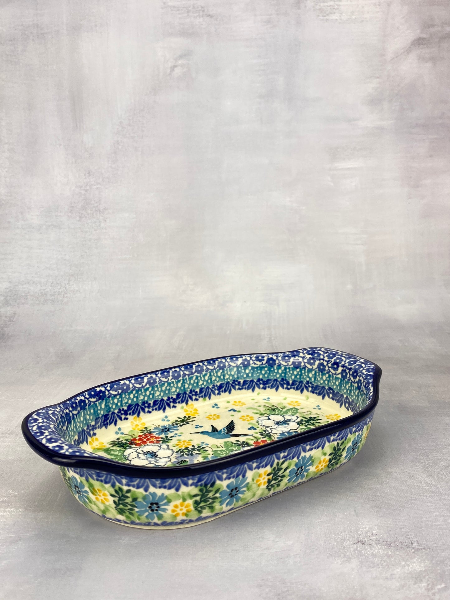 Small Unikat Oval Baker - Shape 146 - Pattern U5155