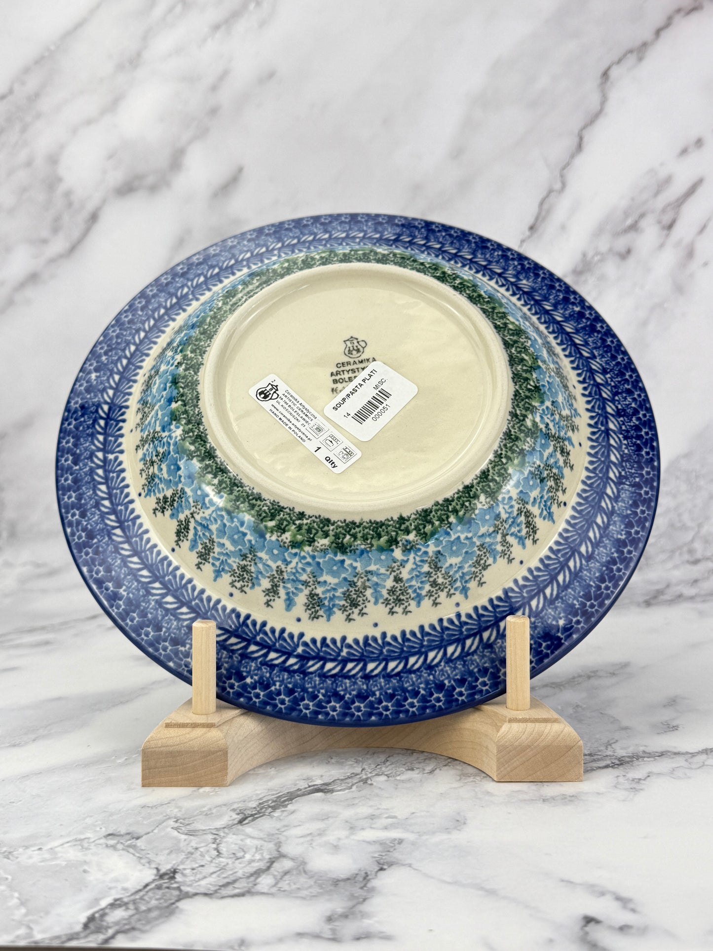 Soup / Pasta Plate - Shape 14 - Pattern 3279