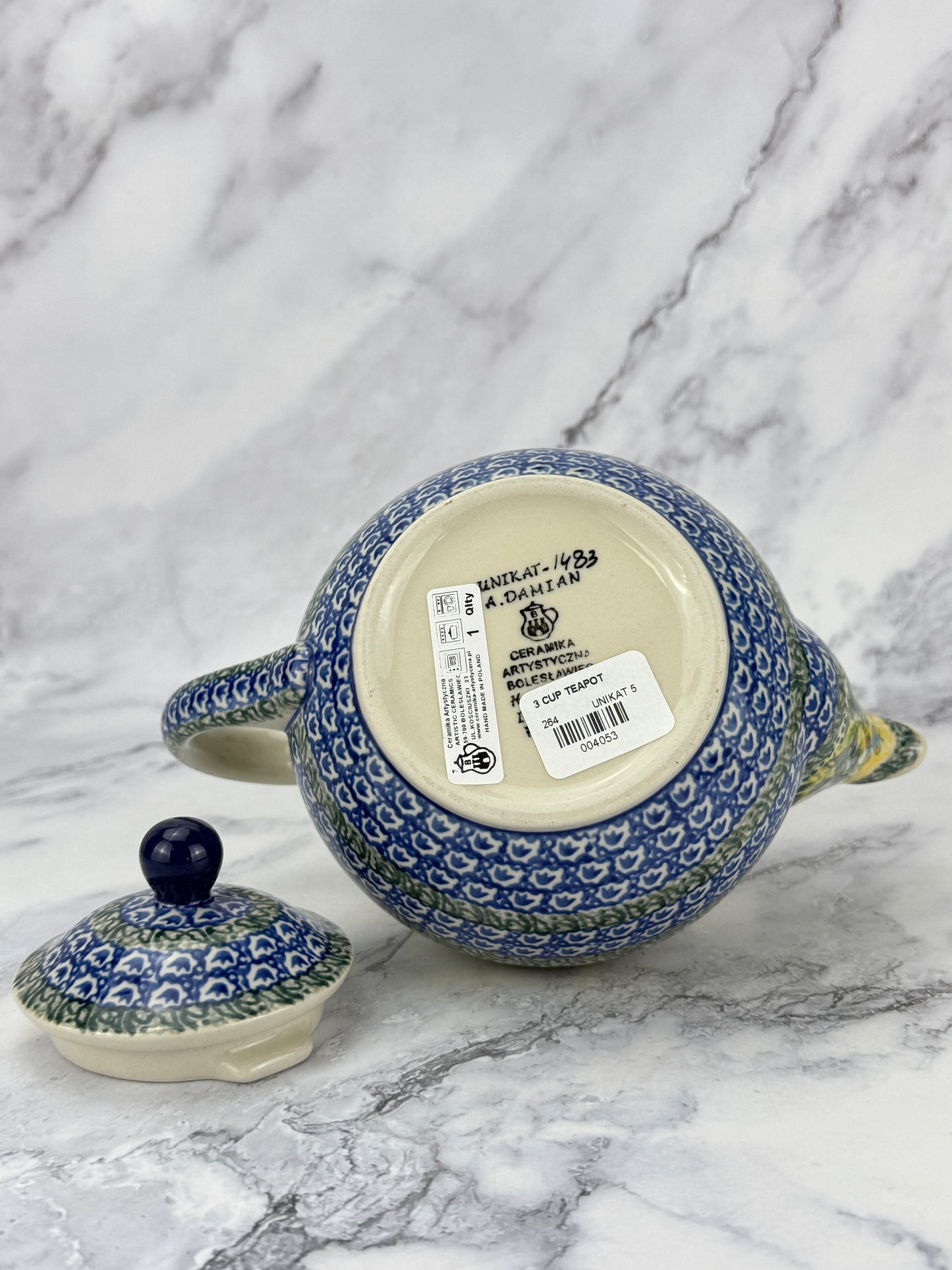 3 Cup Unikat Teapot - Shape 264 - Pattern U1483