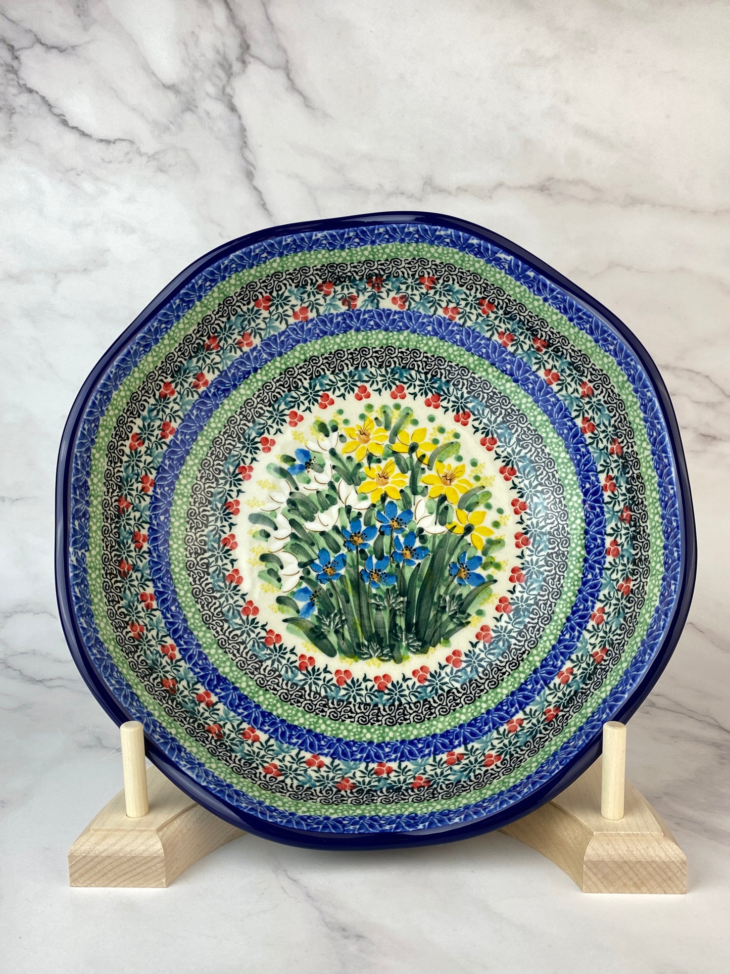 Wavy Edge Unikat Bowl - Shape 273 - Pattern U5131