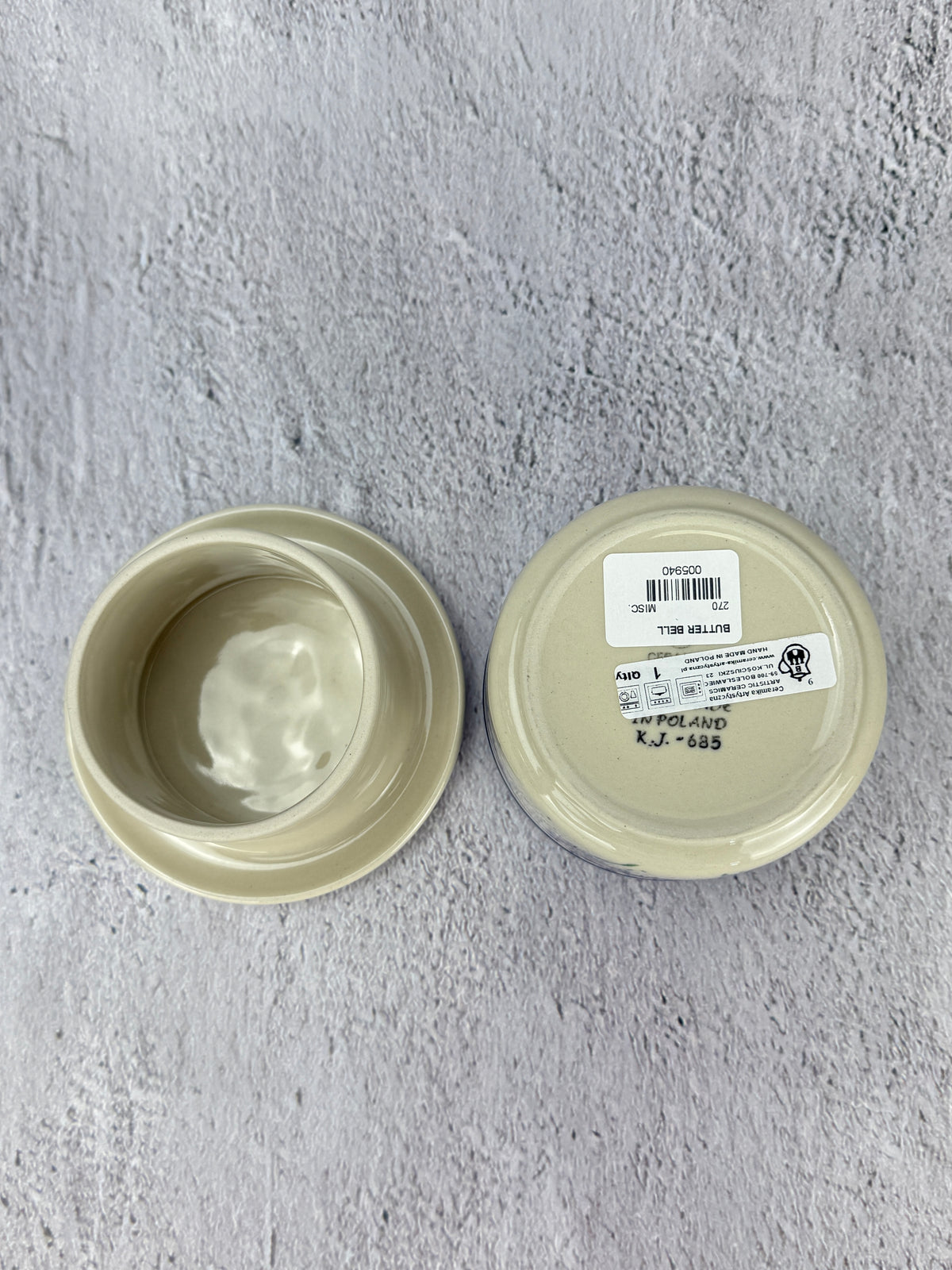 Butter Crock - Shape 270 - Pattern 3308