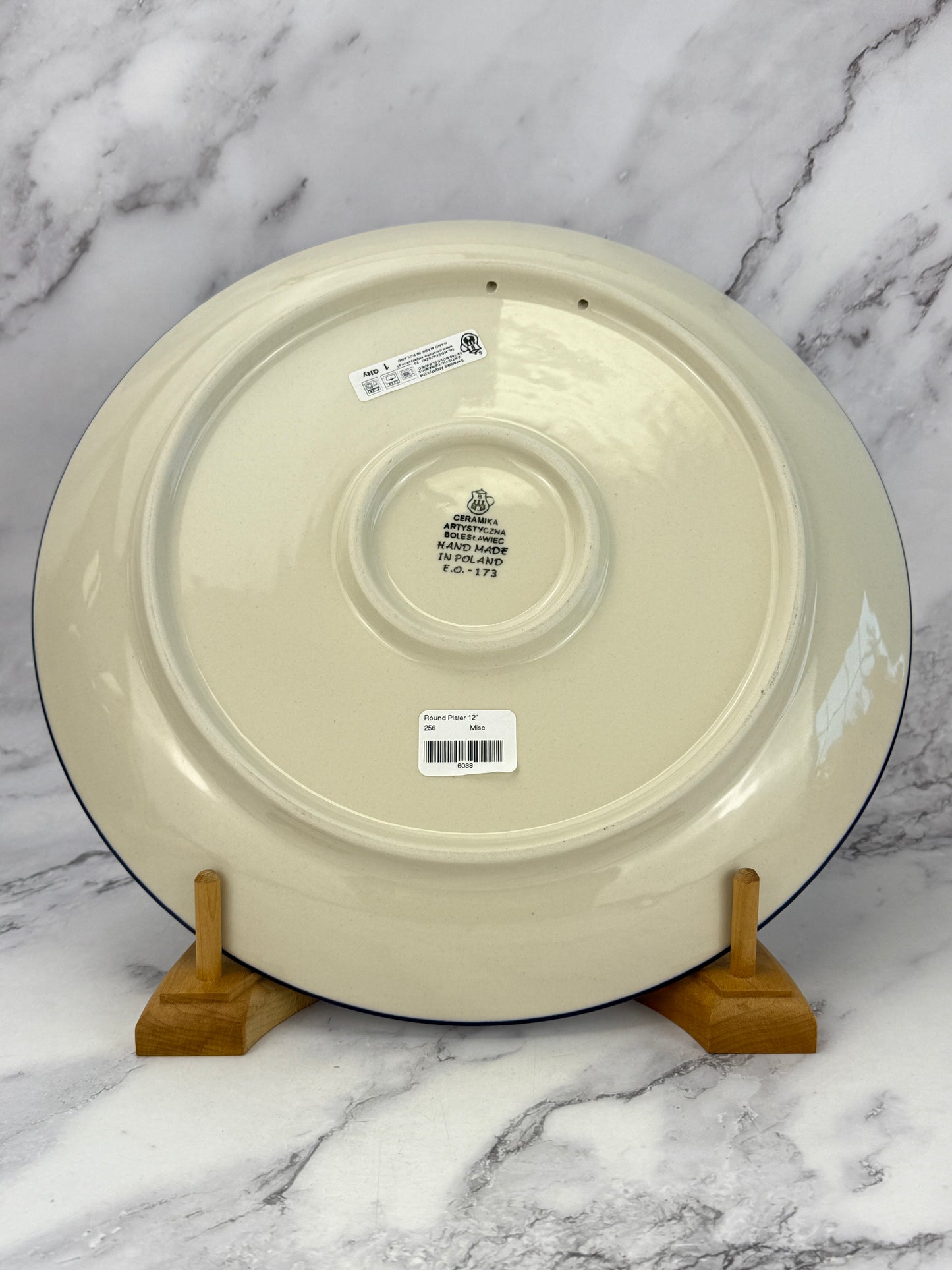 12'' Round Platter - Shape 256 - Pattern 2650