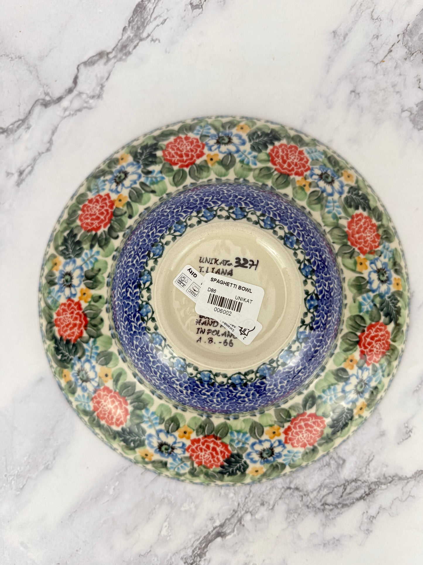Unikat Spaghetti Bowl - Shape D86 - Pattern U3271