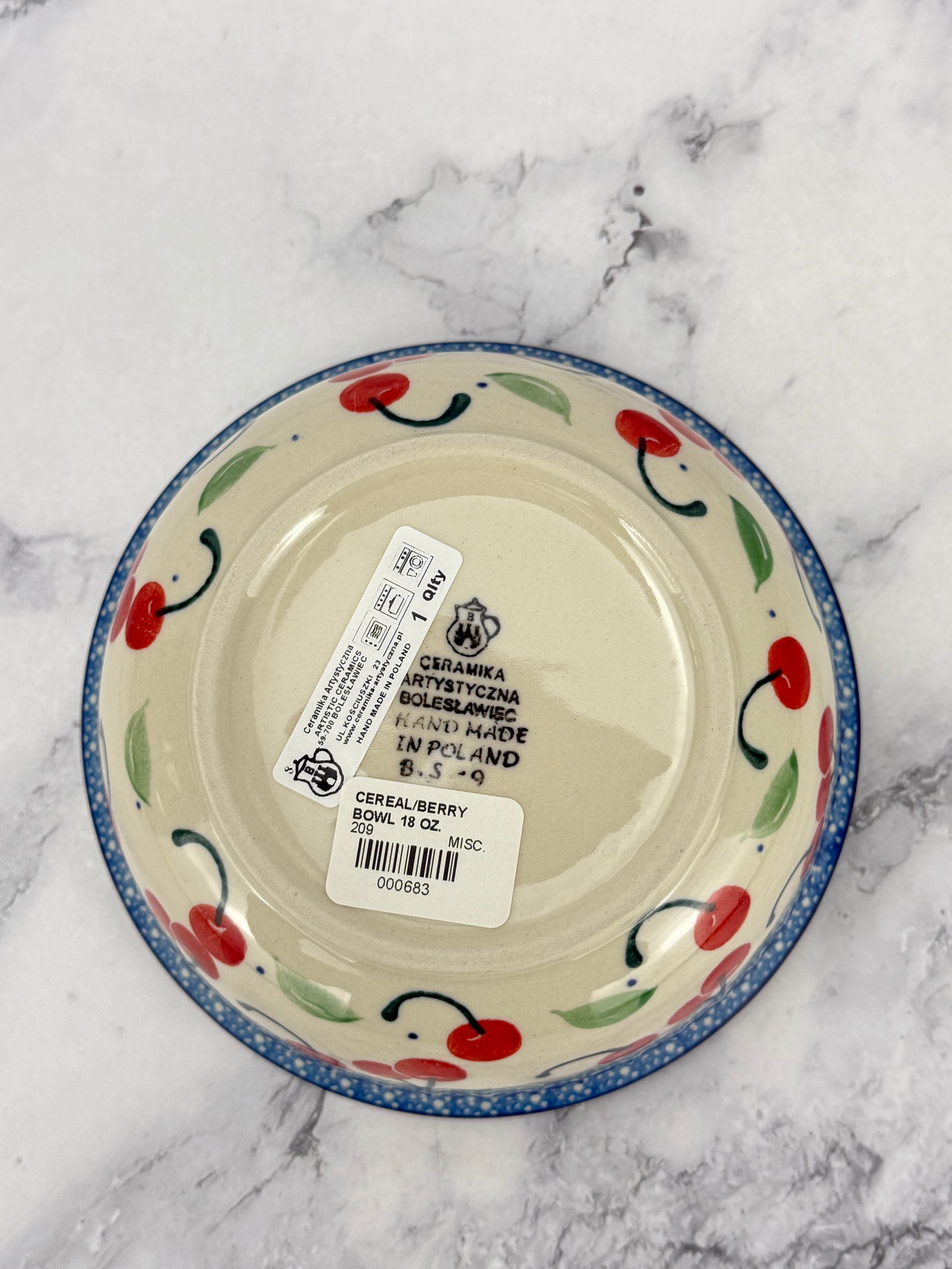 Cereal / Berry Bowl - Shape 209 - Pattern 2715