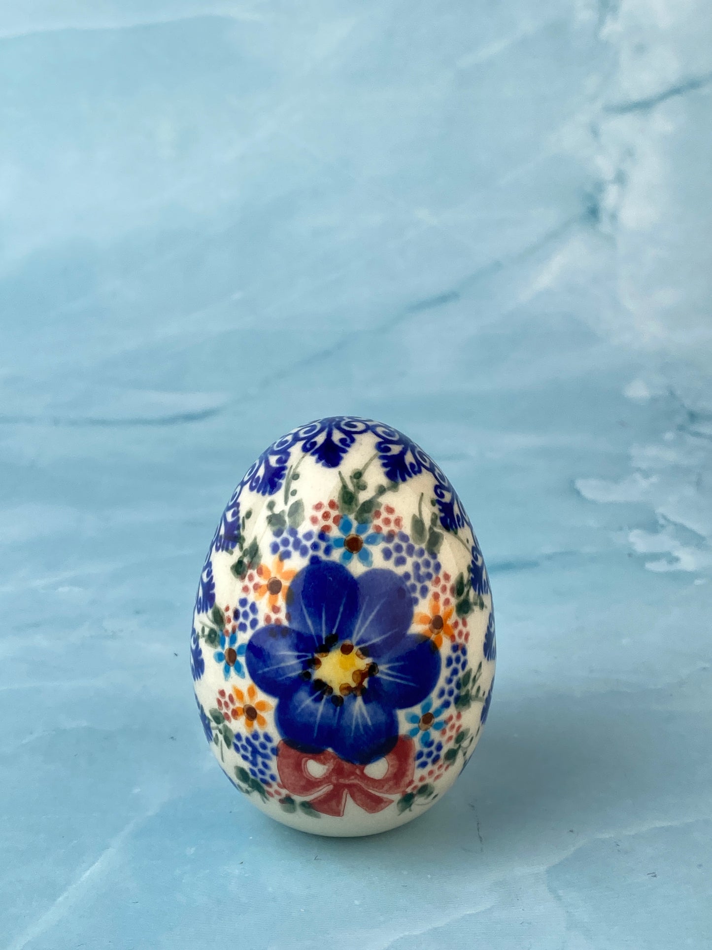 Vena Large Ceramic Easter Egg - Shape V037 - Pattern U611