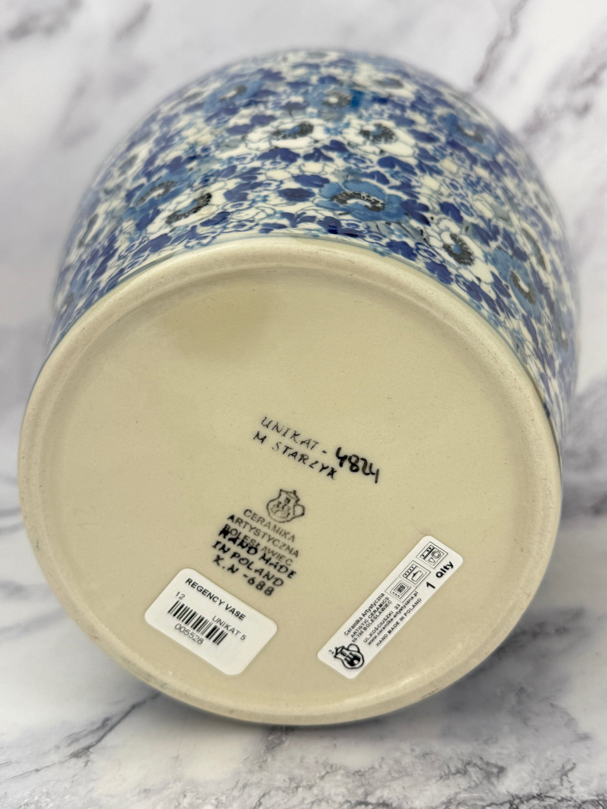 SALE XL Unikat Vase - Shape 12 - Pattern U4824