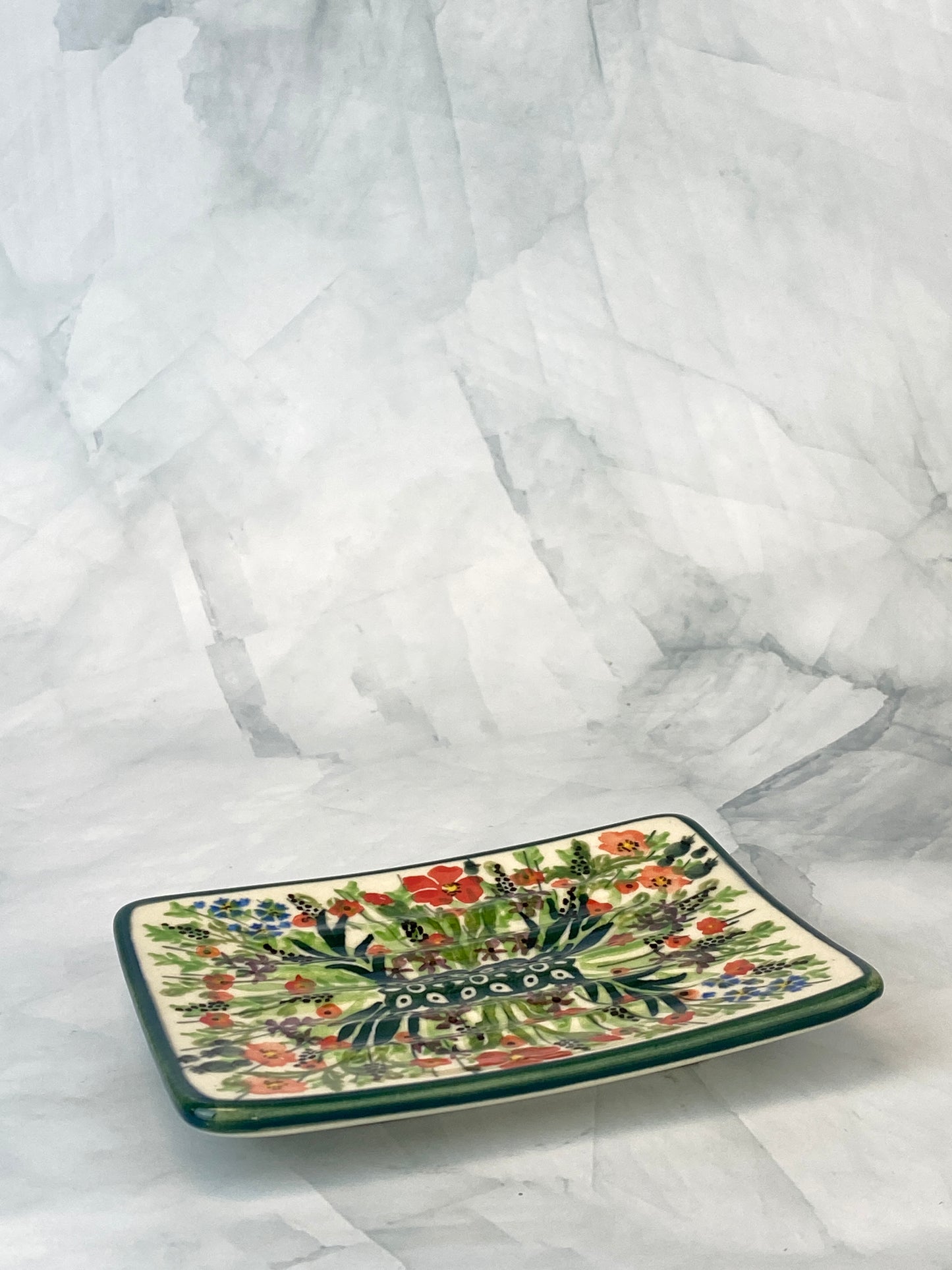 Unikat Soap Plate- Shape A97 - Pattern U4335