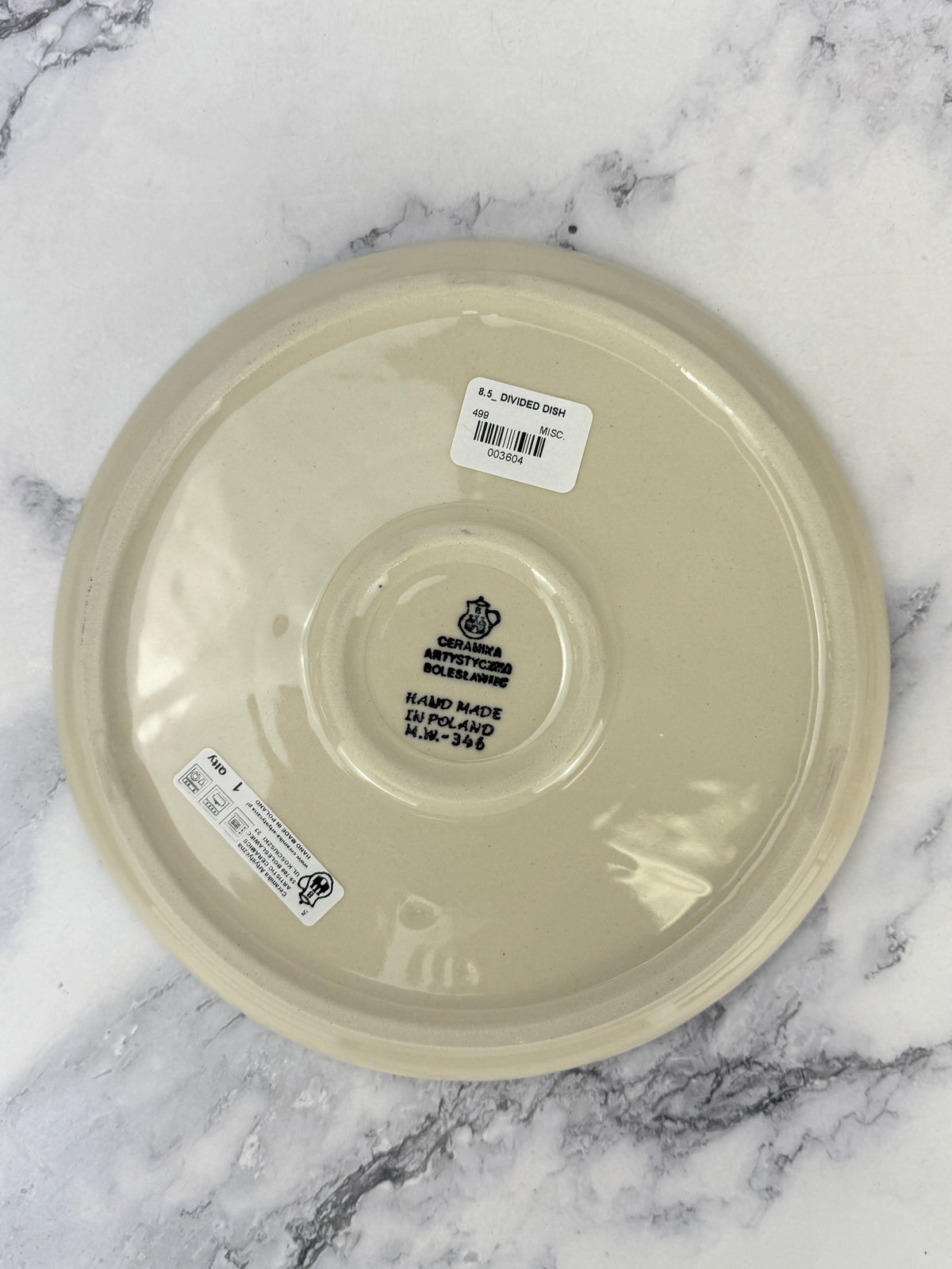 Divided Dish - Shape 499 - Pattern 2222