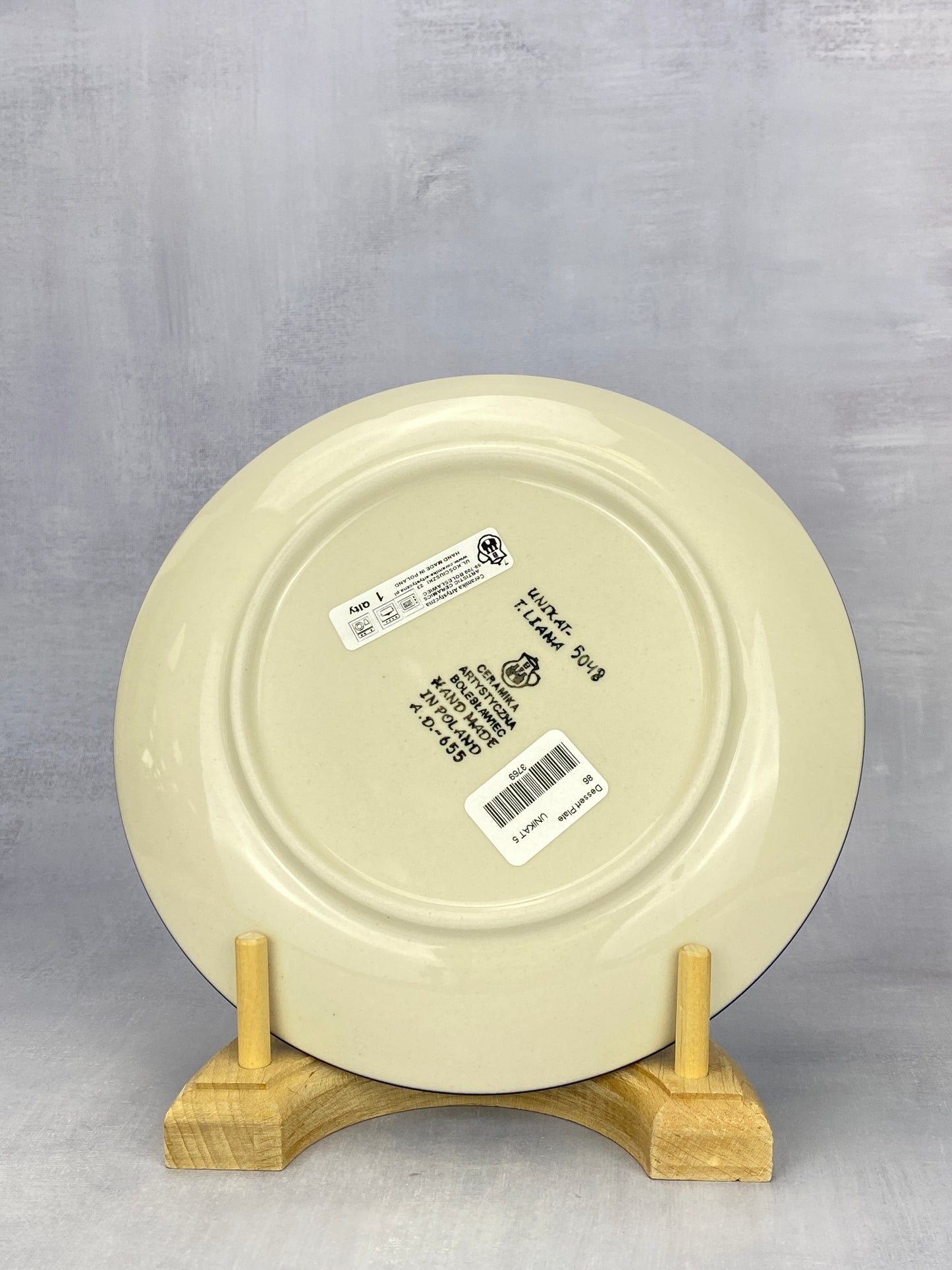 8" Unikat Dessert Plate - Shape 86 - Pattern U5048