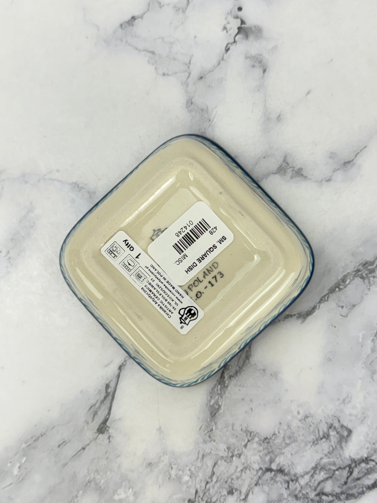 Small Square Dish - Shape 428 - Pattern 2931