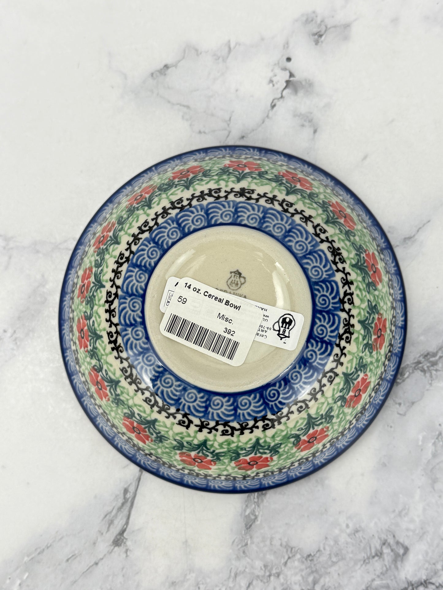 Small Cereal Bowl - Shape 59 - Pattern 1916