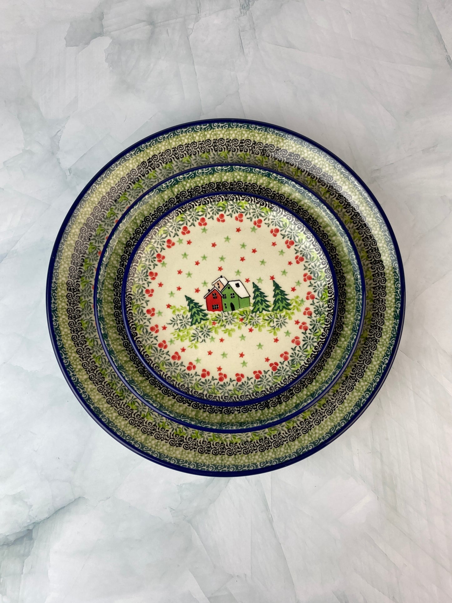 6" Unikat Toast Plate - Shape 261 - Pattern U5037