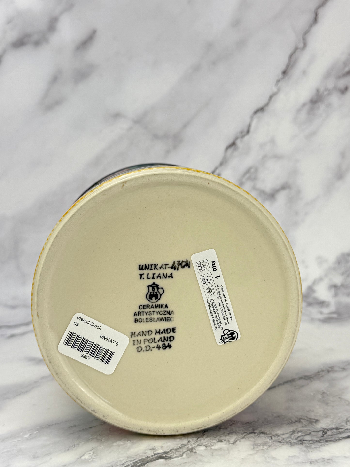 Unikat Utensil Crock - Shape 03 - Pattern U4704