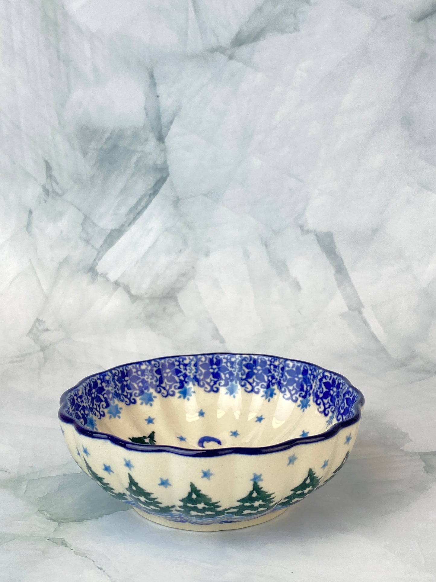 4.5" Scalloped Bowl - Shape 23 - Pattern 2822