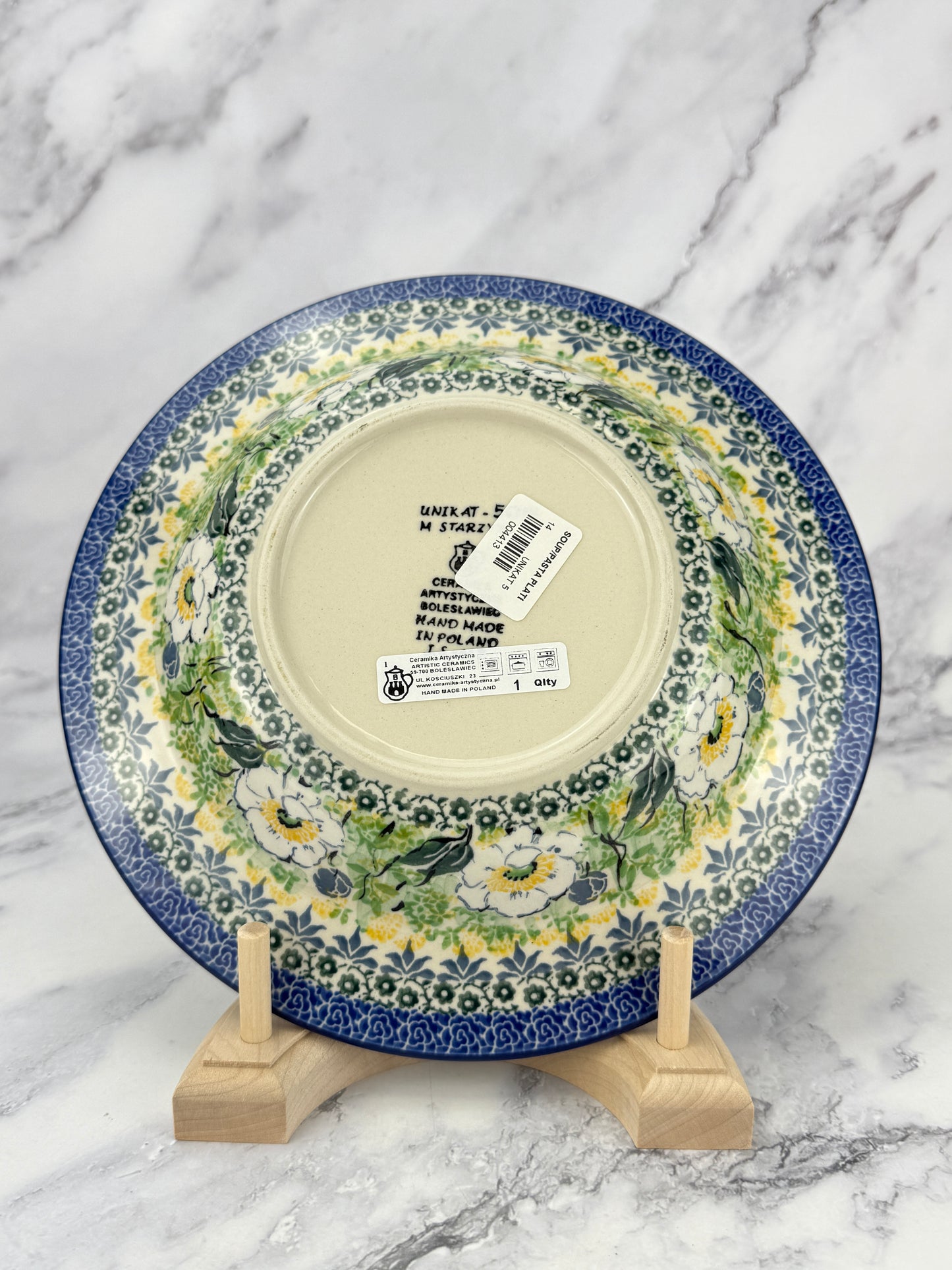 Unikat Soup / Pasta Plate - Shape 14 - Pattern U5014