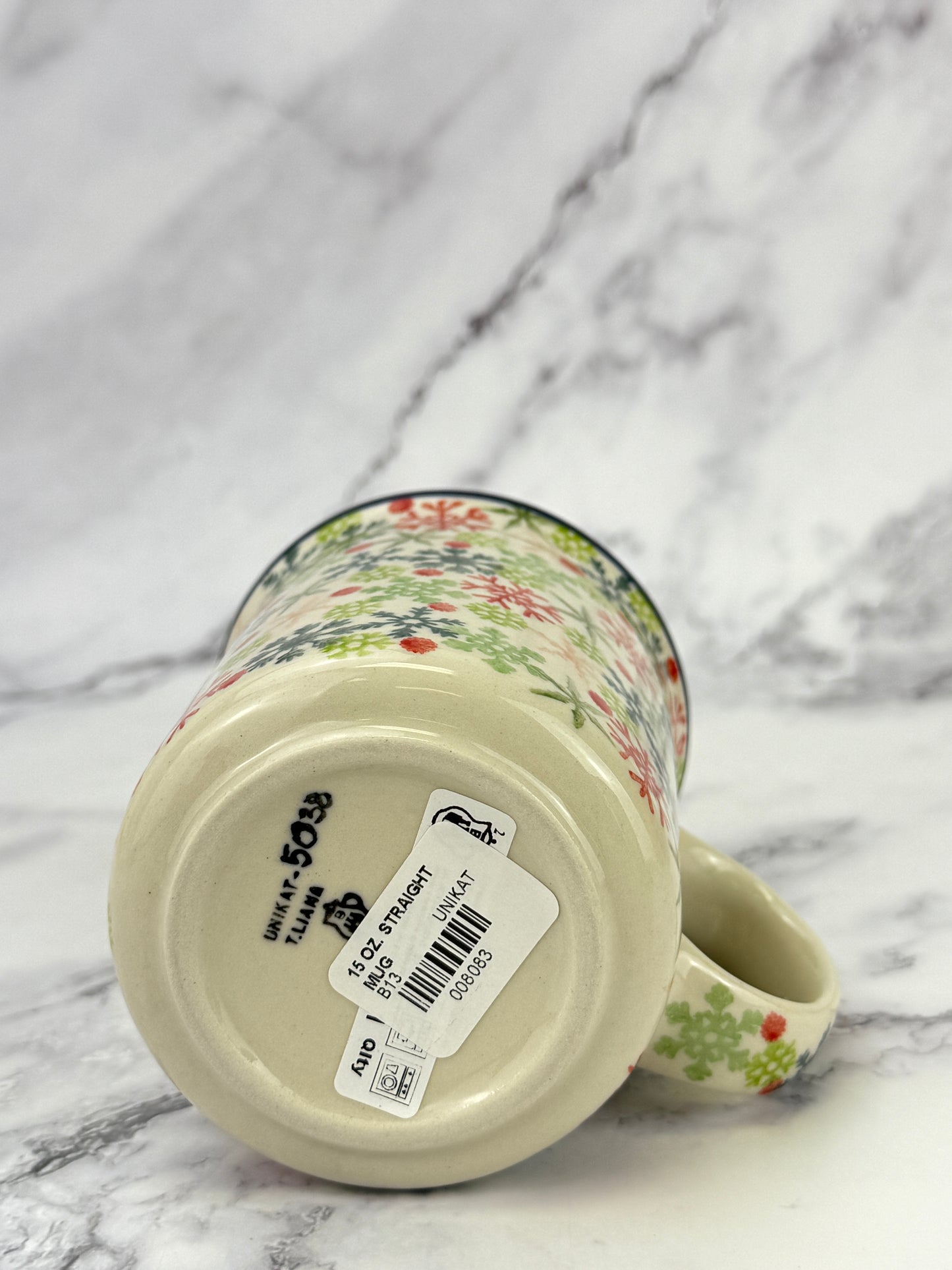 15oz Unikat Straight Mug - Shape B13 - Pattern U5038