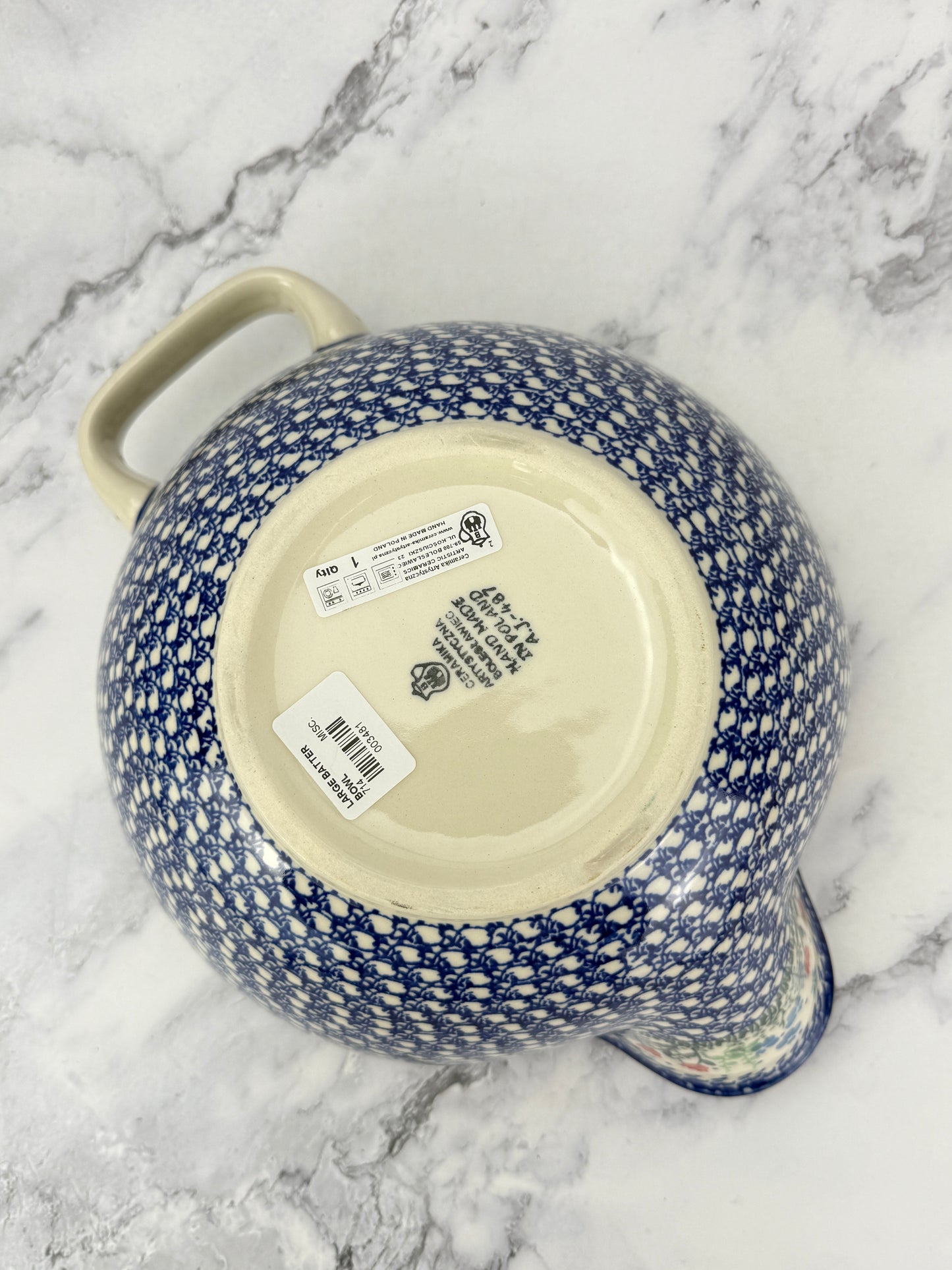 XL Batter Bowl - Shape 714 - Pattern 2903