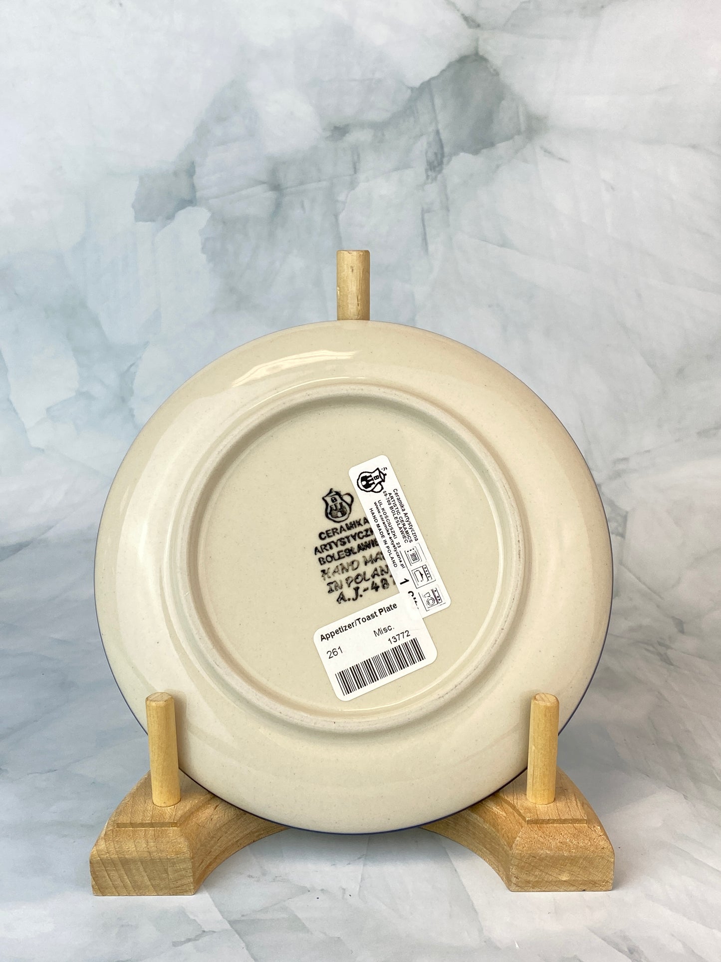 Toast Plate - Shape 261 - Pattern 2669