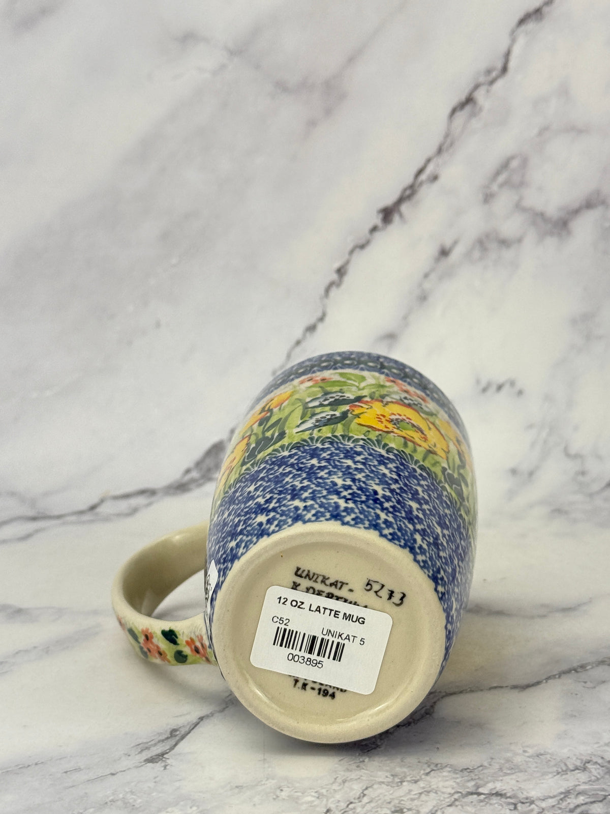 Unikat Latte Mug - Shape C52 - Pattern U5273