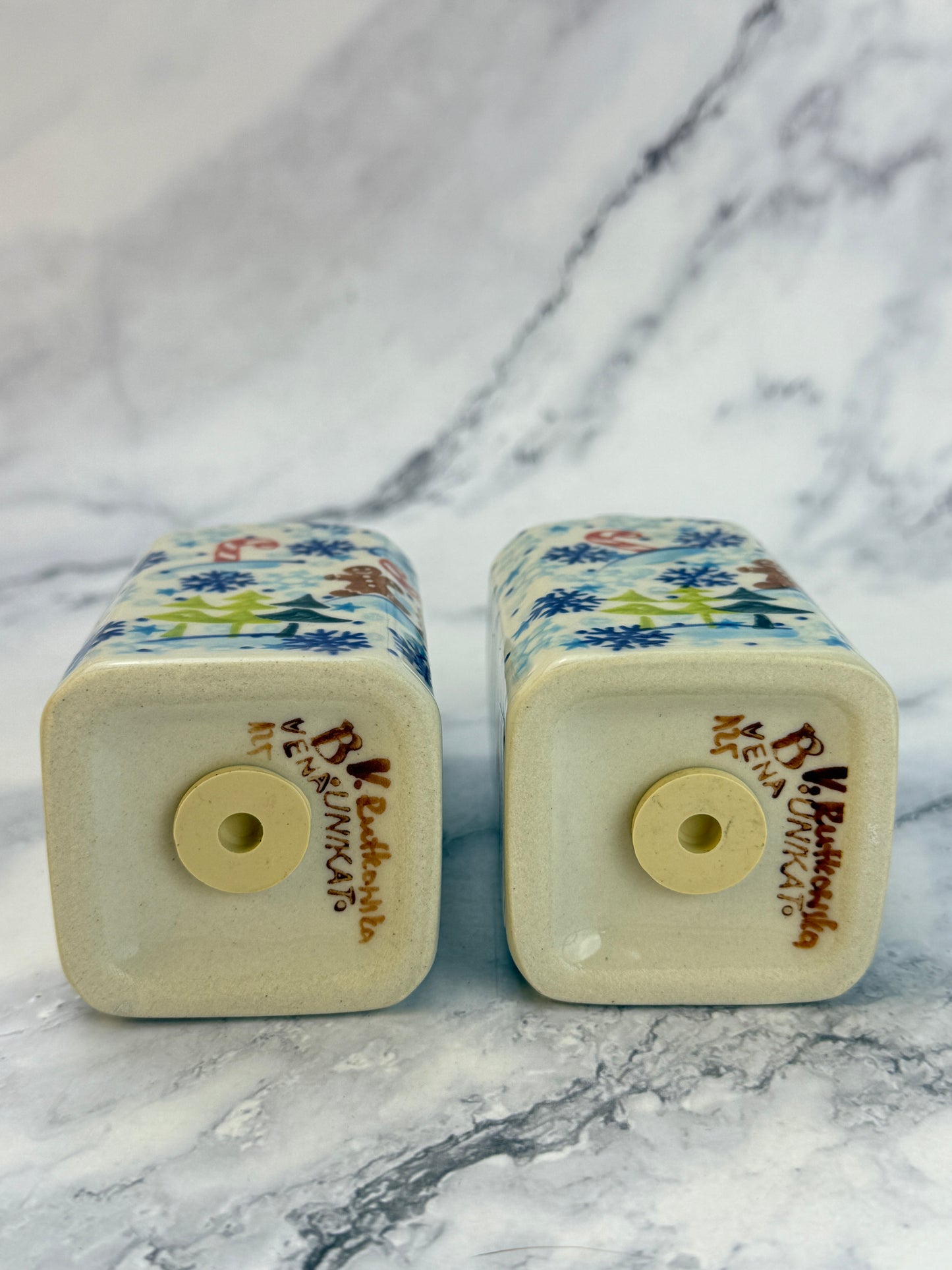 Vena Unikat Stovetop Salt and Pepper Set - Shape V320 - Candy Cottage