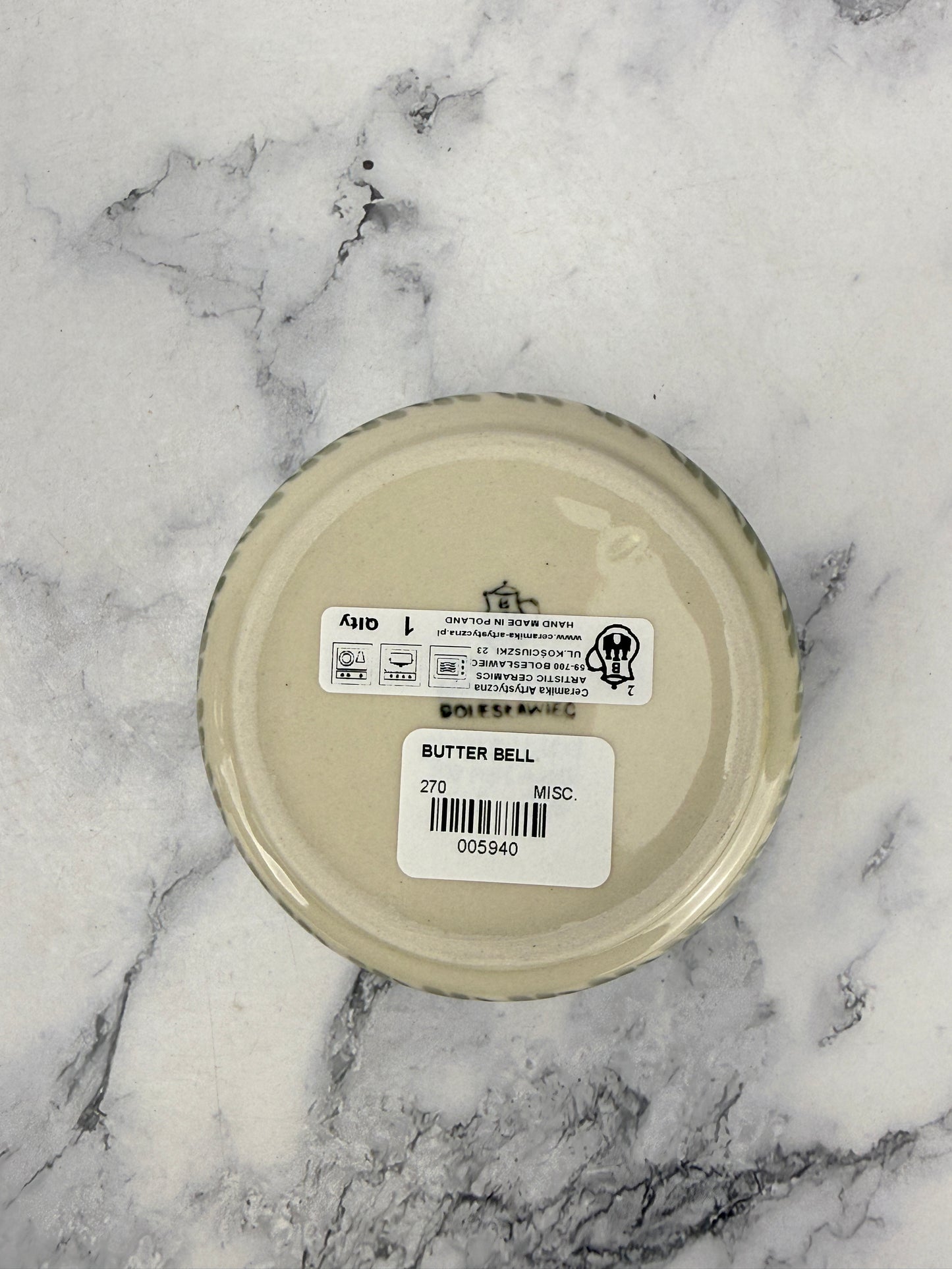 Butter Crock - Shape 270 - Pattern 1432