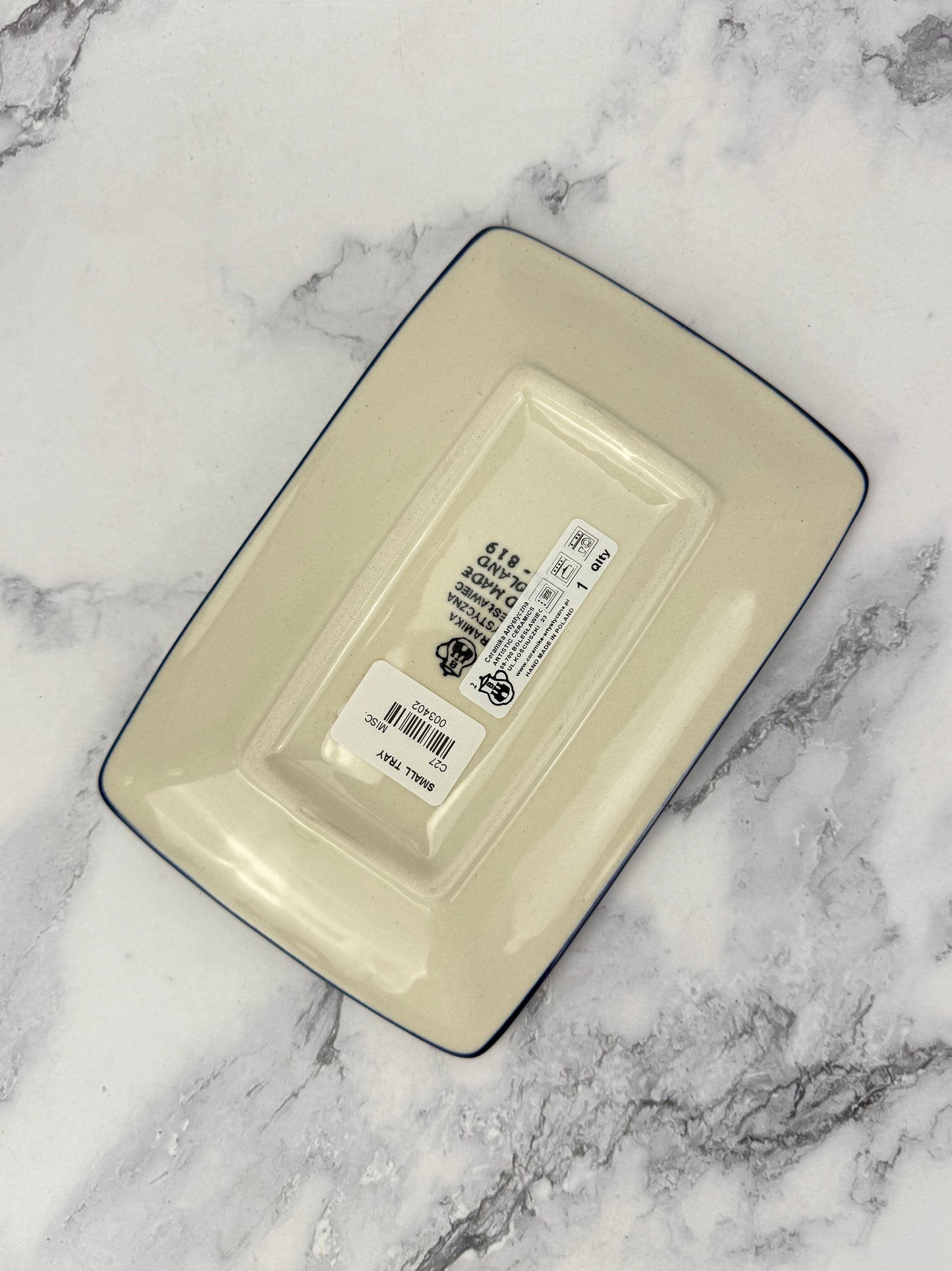 Small Tray - Shape C27 - Pattern 859