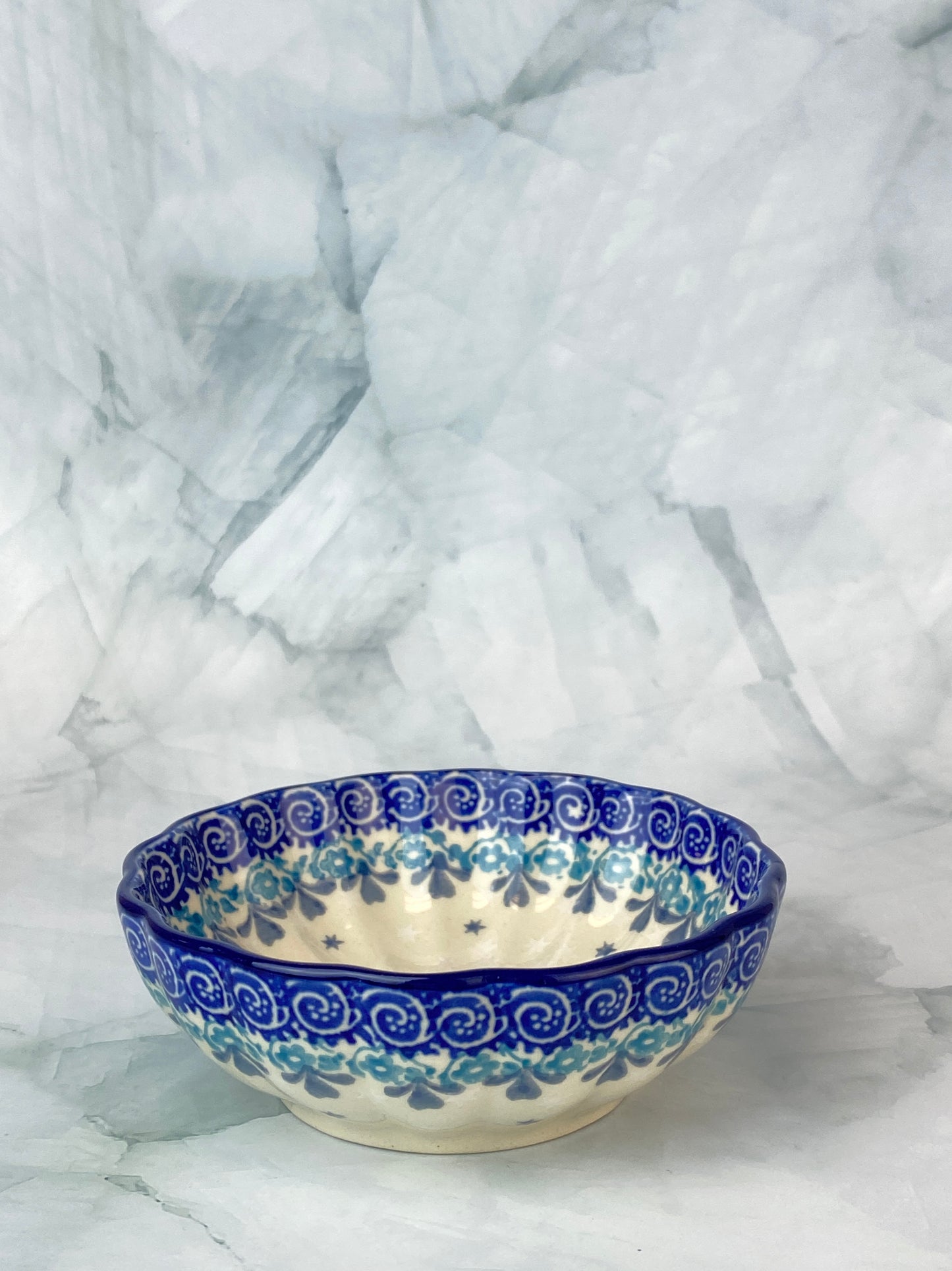 4.5" Scalloped Bowl - Shape 23 - Pattern 2793